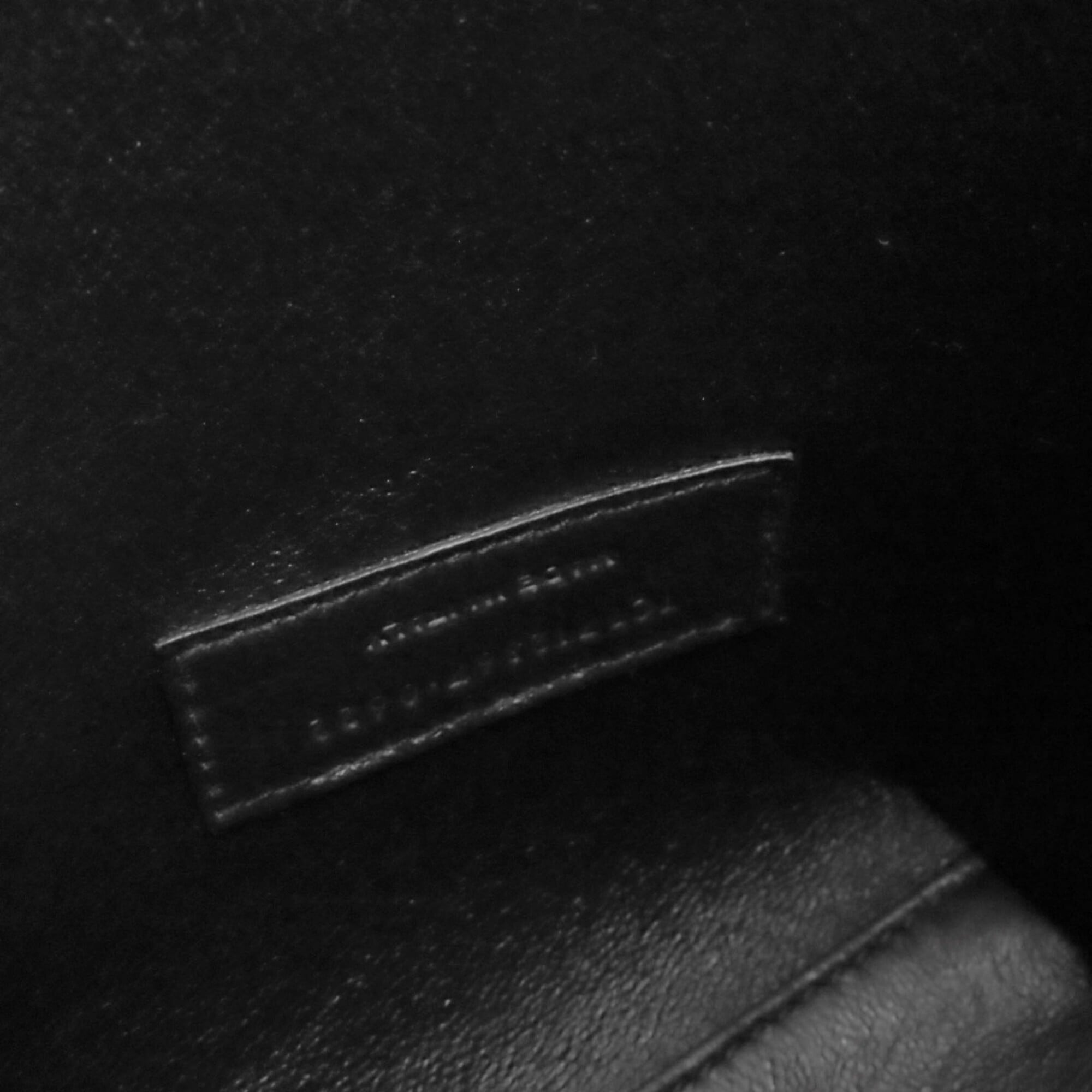 Saint Laurent Black Leather Handbag Shoulder Bag (Pre-Owned)