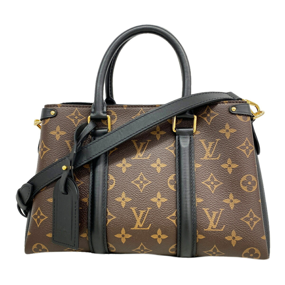 Louis Vuitton Noir Handbag (Pre-Owned)
