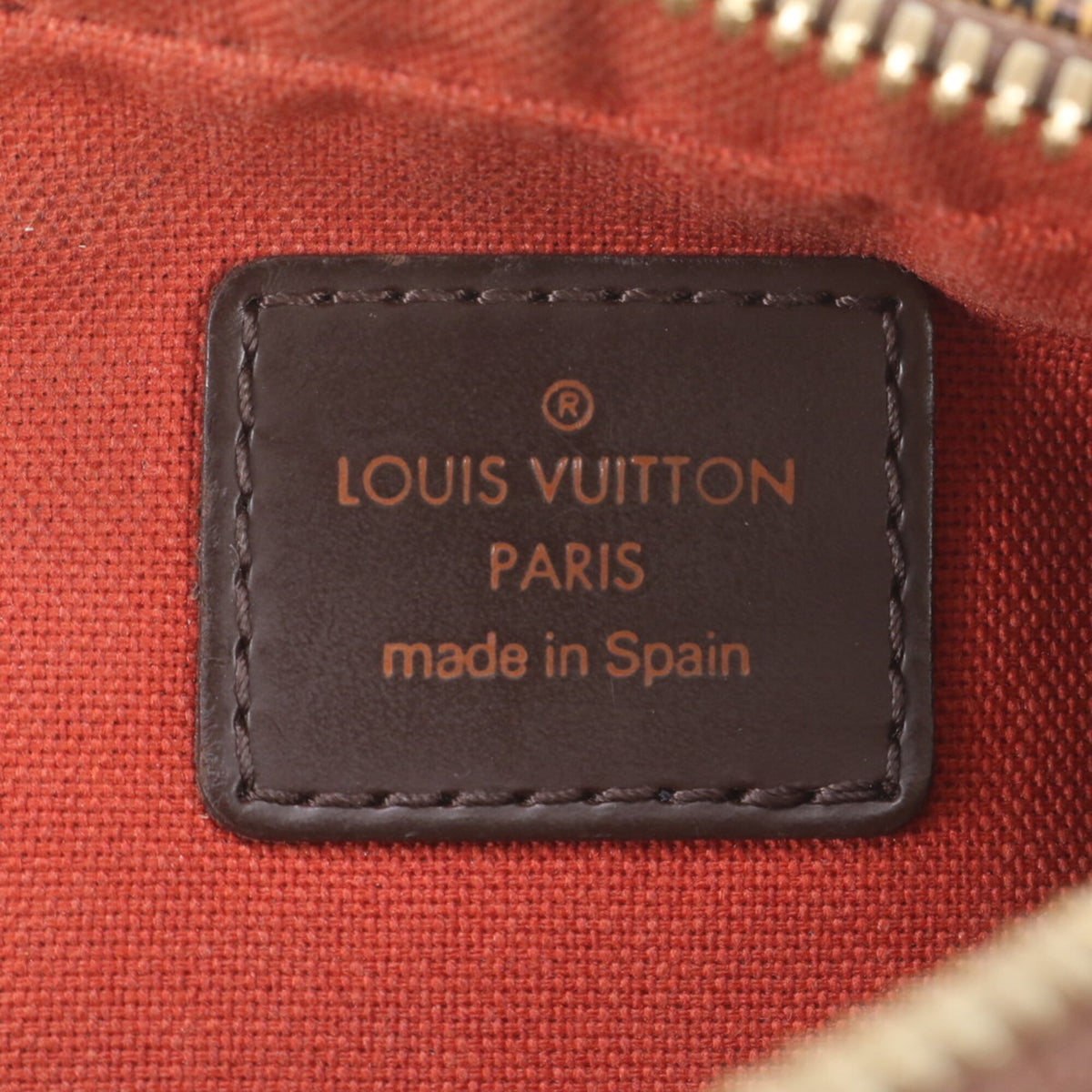 Louis Vuitton Ebene Leather Coated Canvas Shoulder Bag Sling Bag (Pre-Owned)