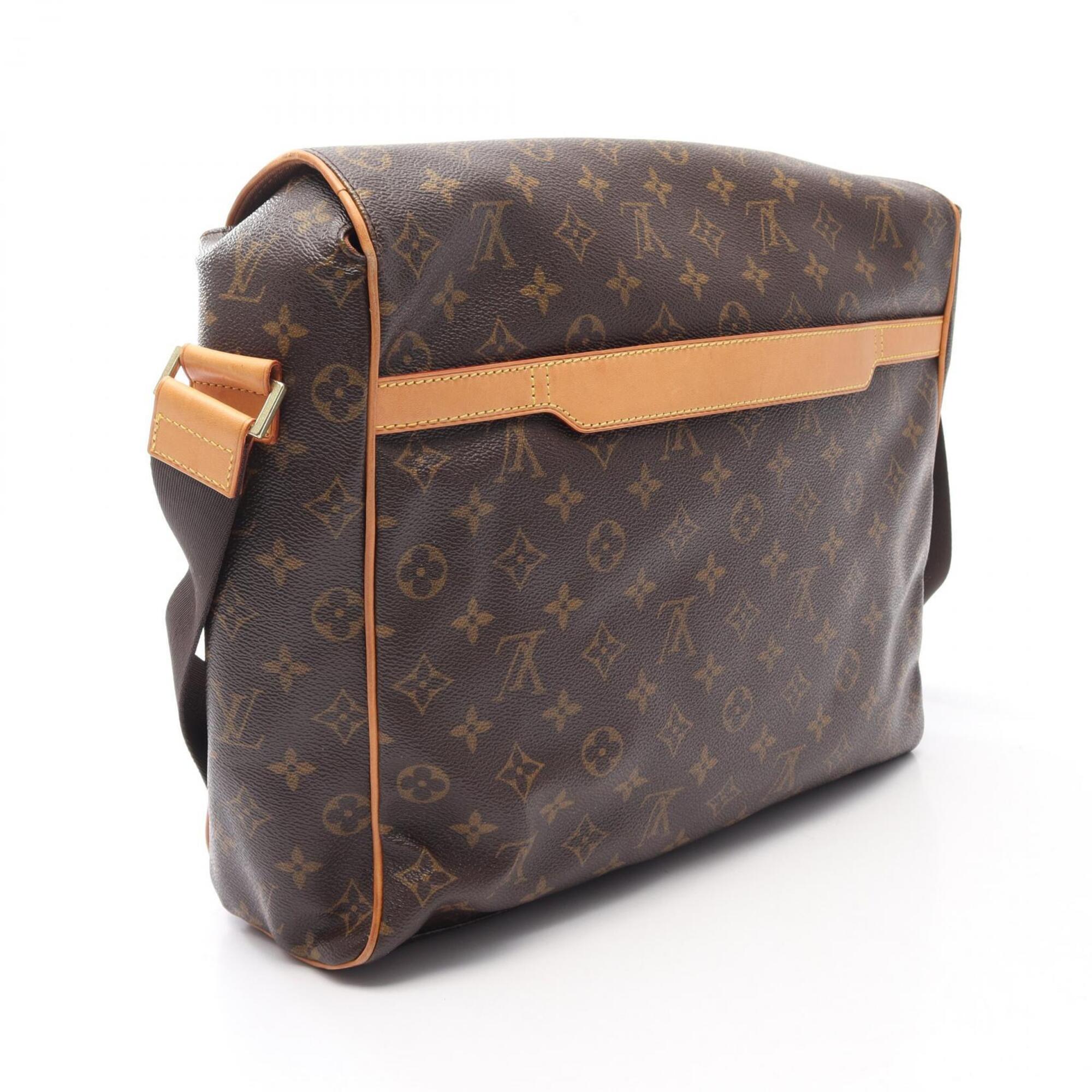 Louis Vuitton Brown Monogram Coated Canvas Handbag Shoulder Bag (Pre-Owned)