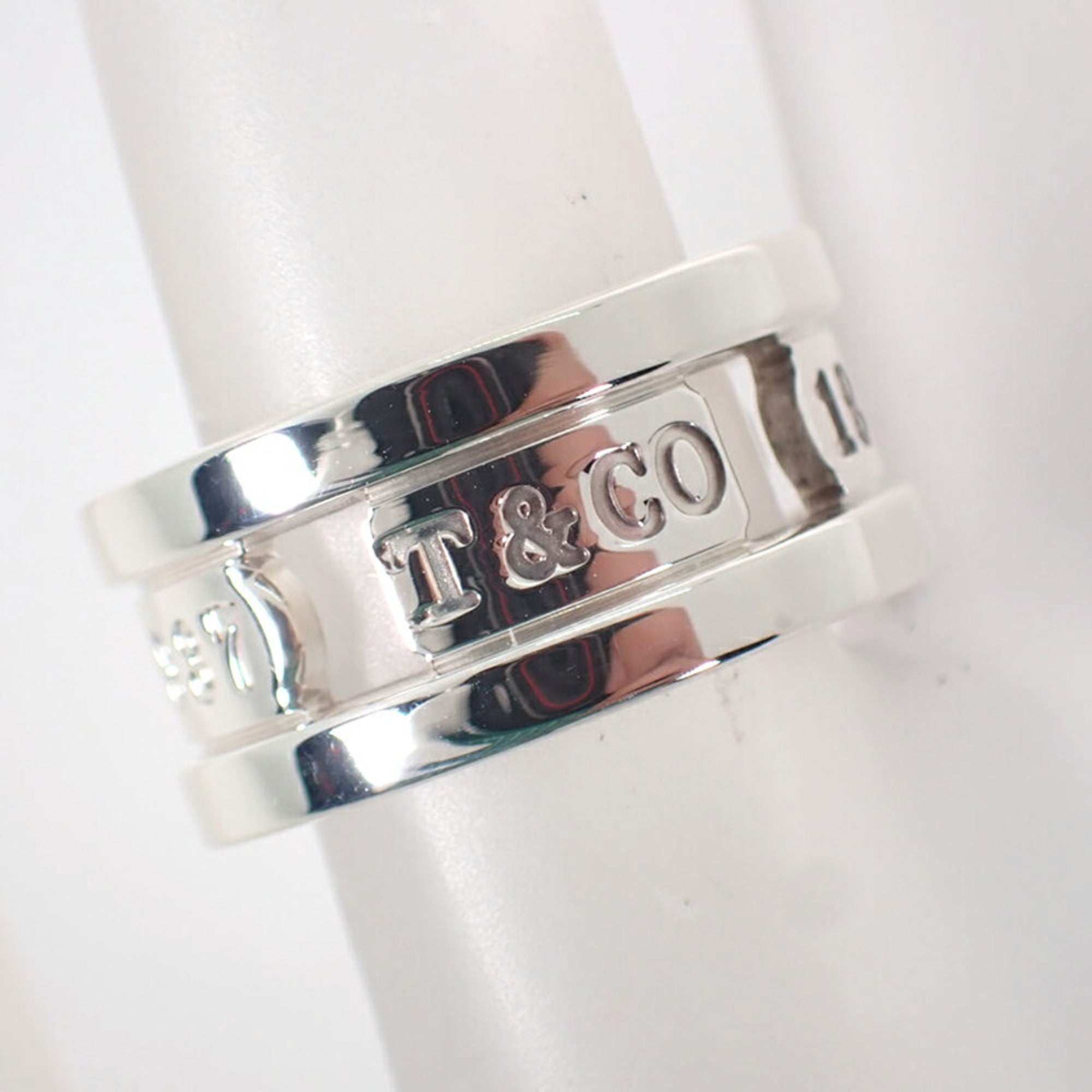 Tiffany Sterling Silver 925 Band Ring (Pre-Owned)