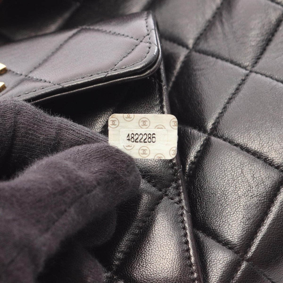 Chanel Black Leather Backpack (Pre-Owned)