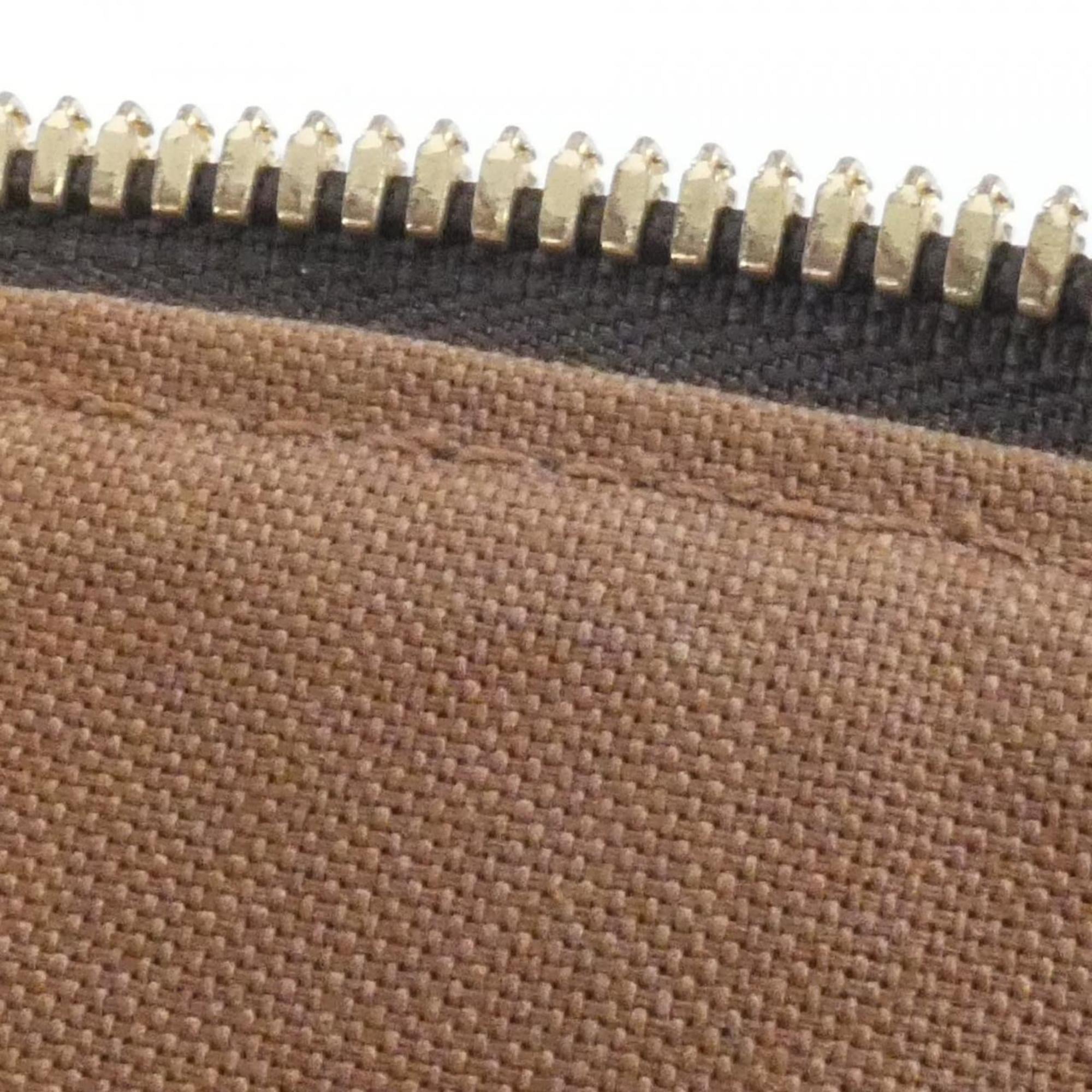 Louis Vuitton Brown Coated Canvas Handbag (Pre-Owned)