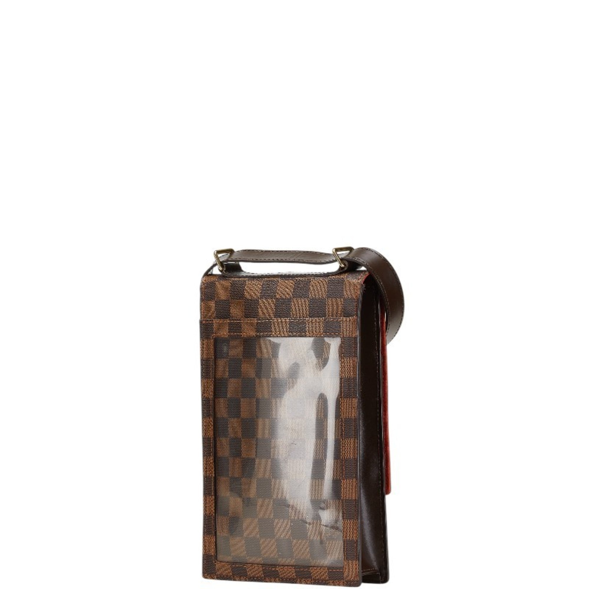 Louis Vuitton Brown Pvc Leather Shoulder Bag (Pre-Owned)