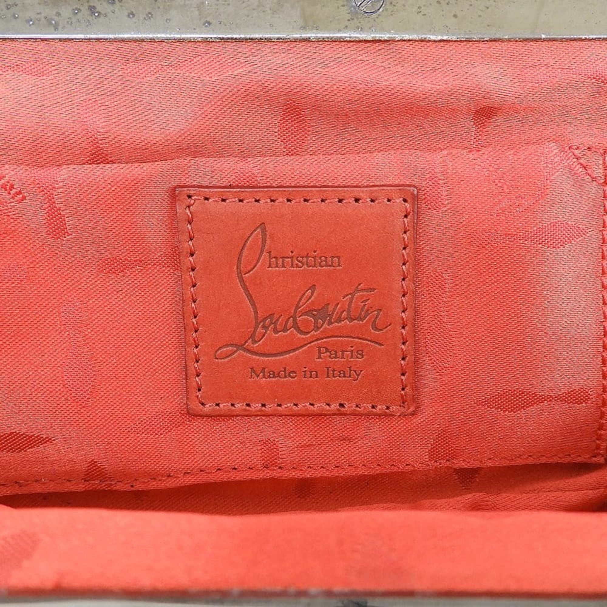 Christian Louboutin Black Suede Shoulder Bag (Pre-Owned)