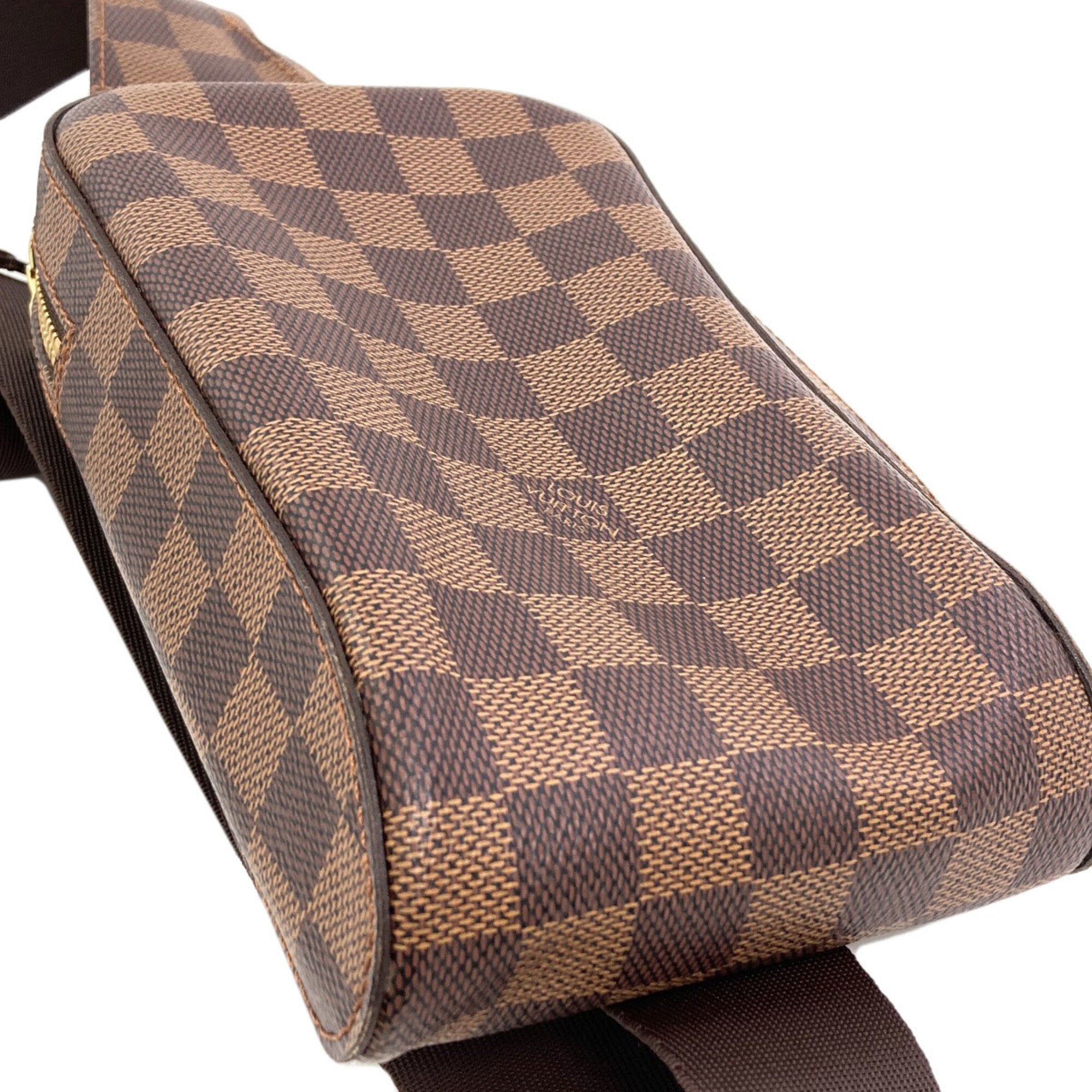 Louis Vuitton Damier Damier Canvas Ebene Damier Canvas Sling Bag (Pre-Owned)