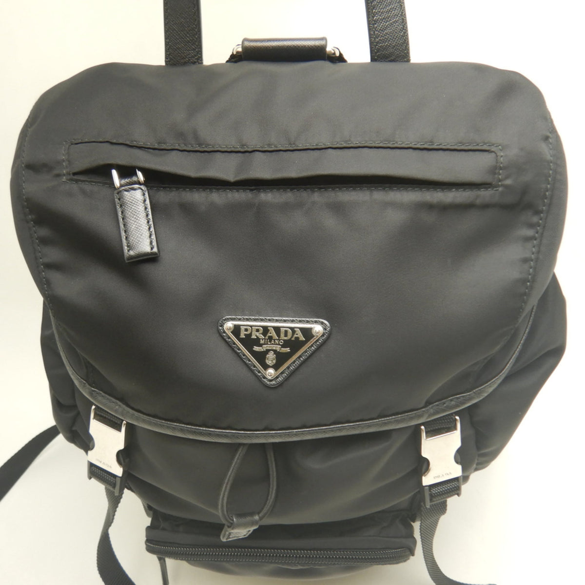 Prada Nero Nylon Backpack (Pre-Owned)