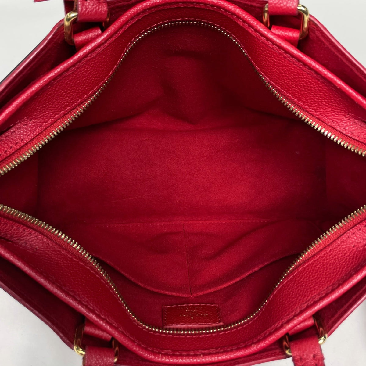 Louis Vuitton Monogram Red Color Rouge Monogram Leather Handbag (Pre-Owned)