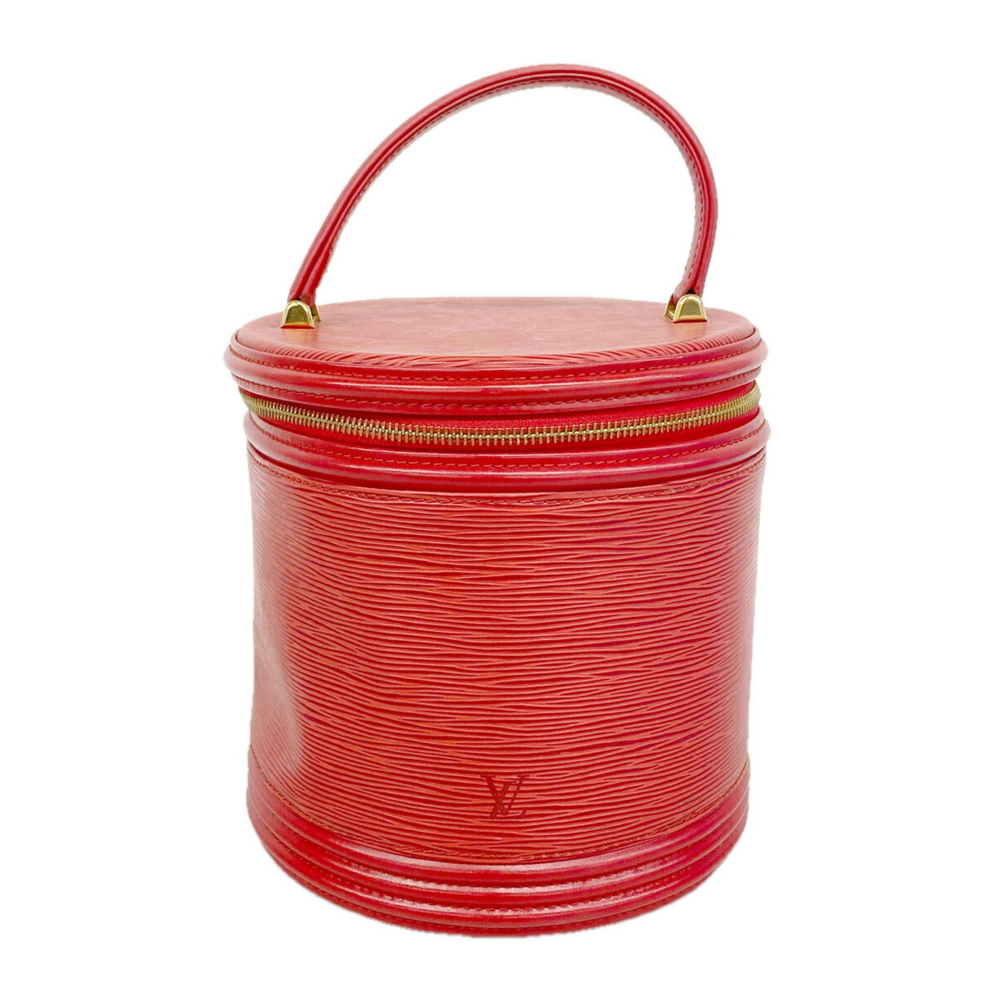 Louis Vuitton Castilian Red Handbag (Pre-Owned)