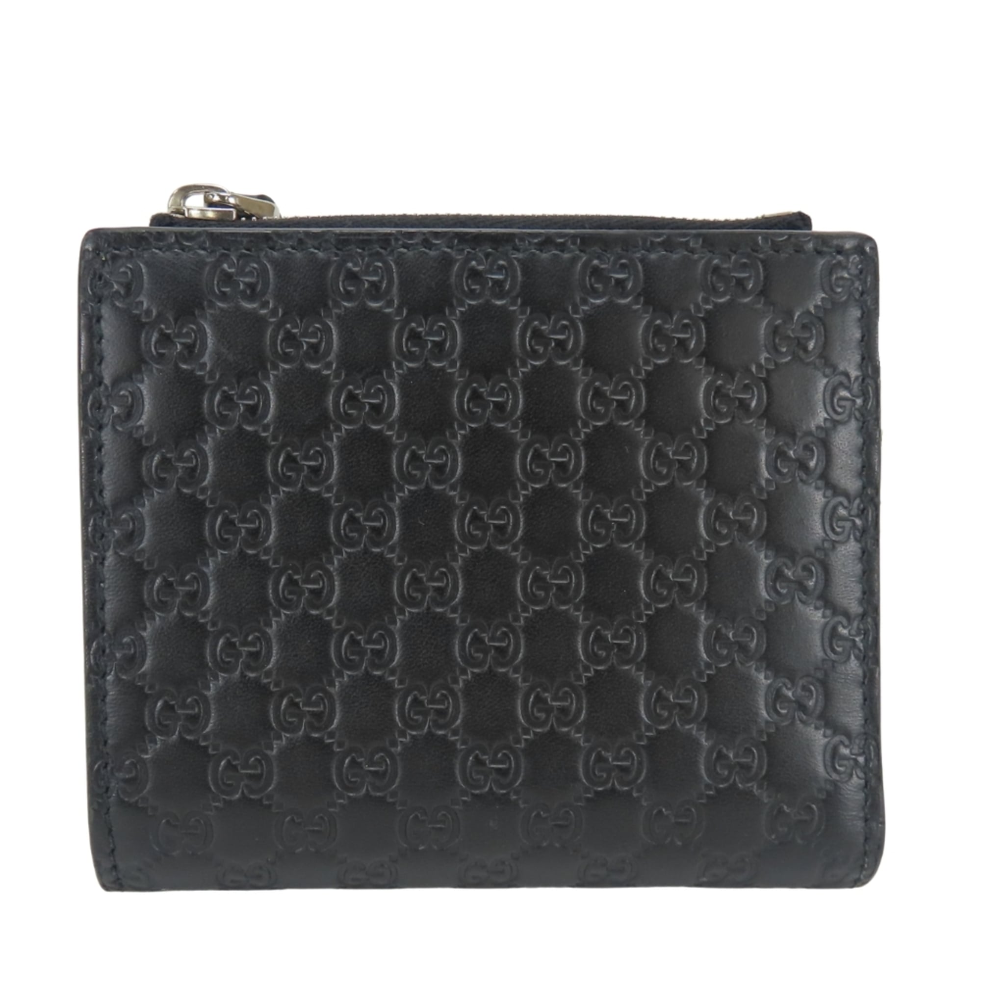 Gucci Black Leather Wallet (Bi-Fold) (Pre-Owned)