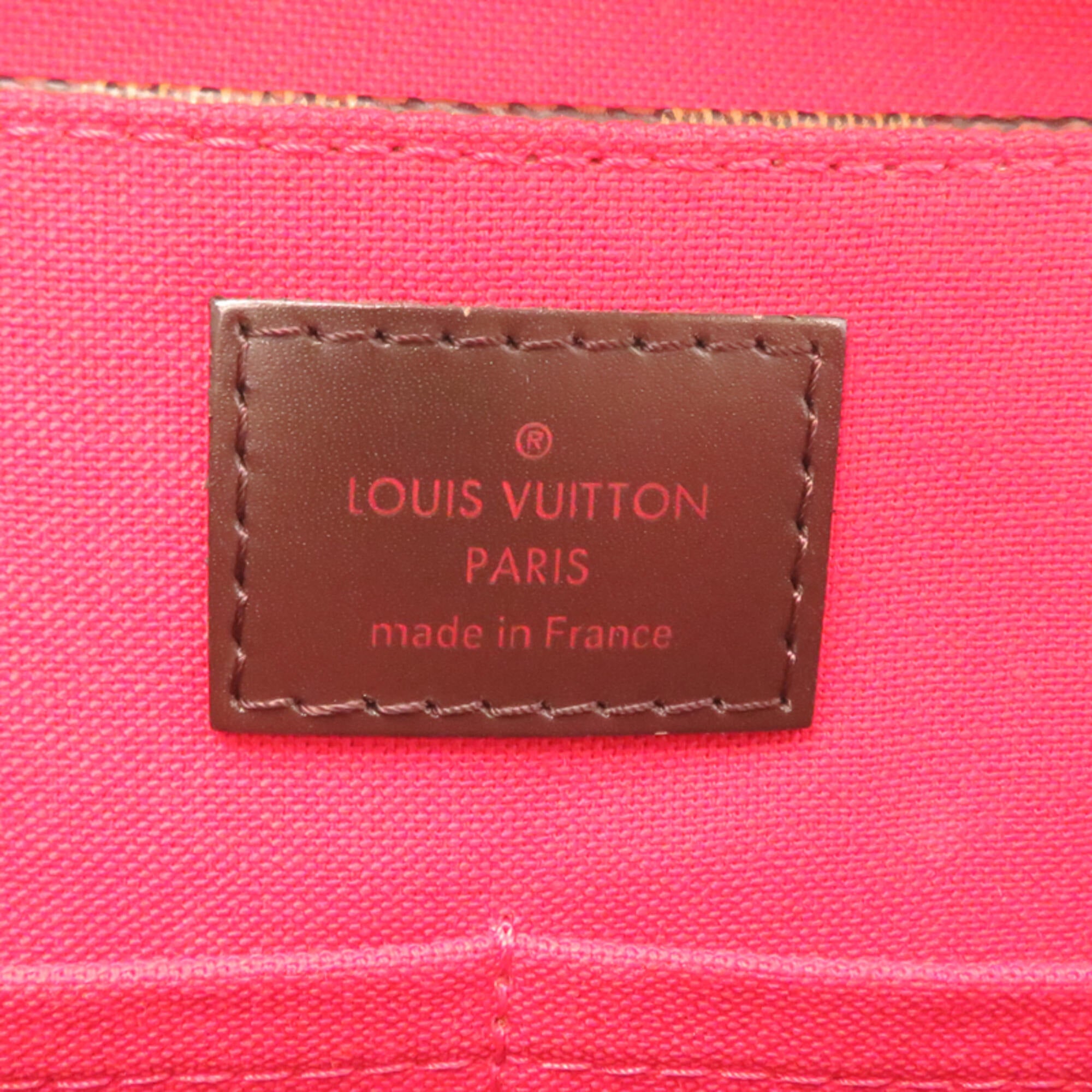 Louis Vuitton Brown Damier Canvas Shoulder Bag (Pre-Owned)