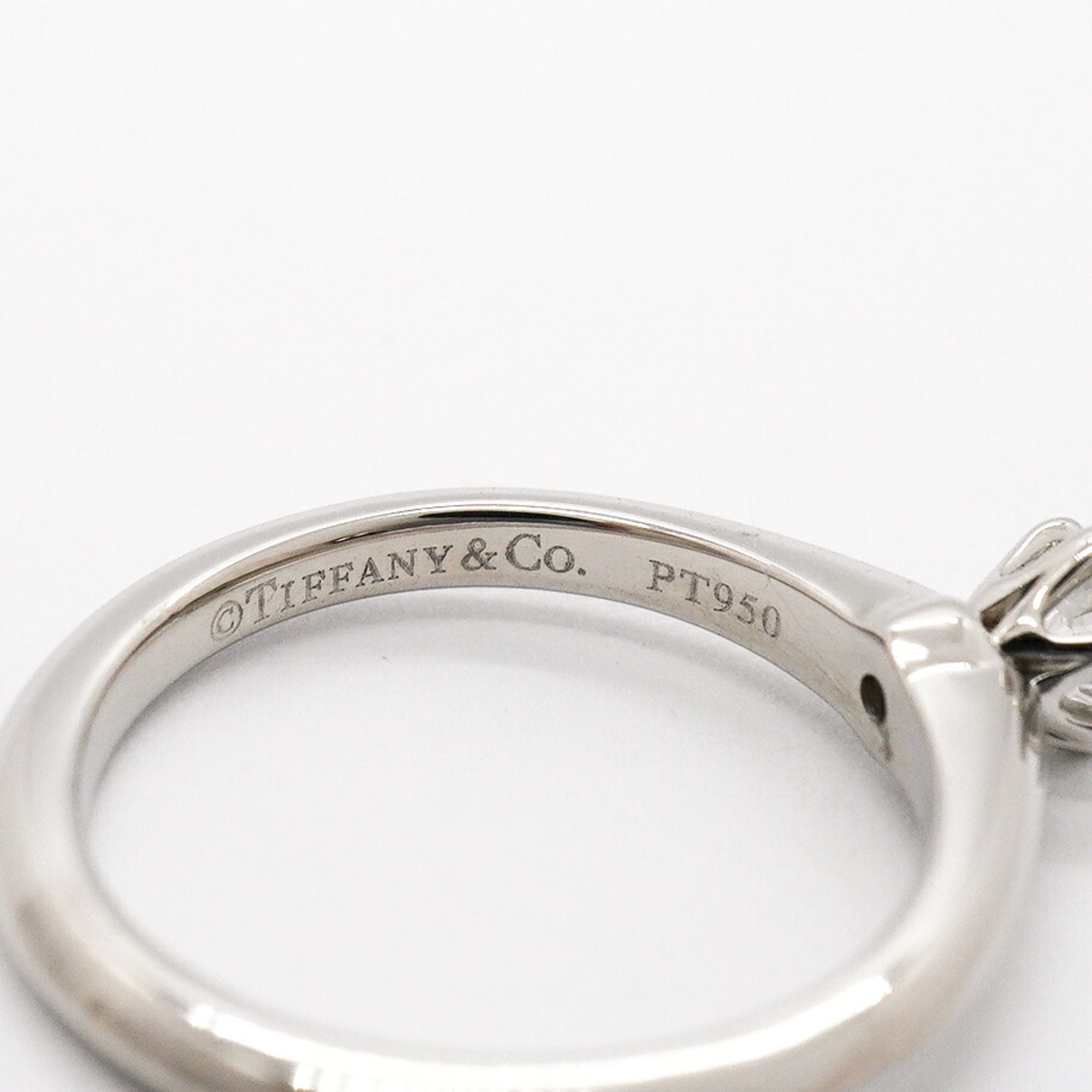Tiffany Platinum 950 Band Ring (Pre-Owned)