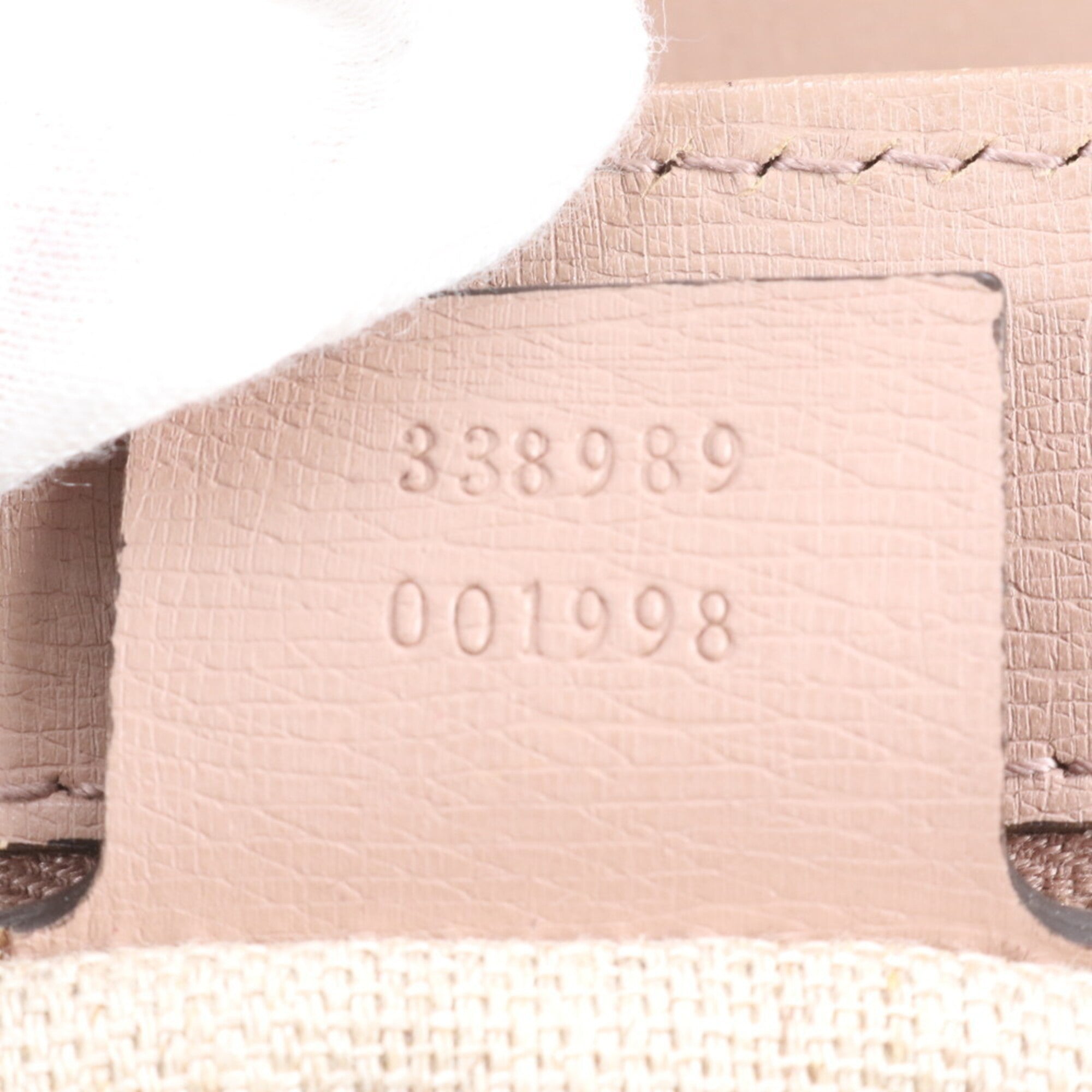 Gucci Pink Leather Handbag Tote Bag (Pre-Owned)