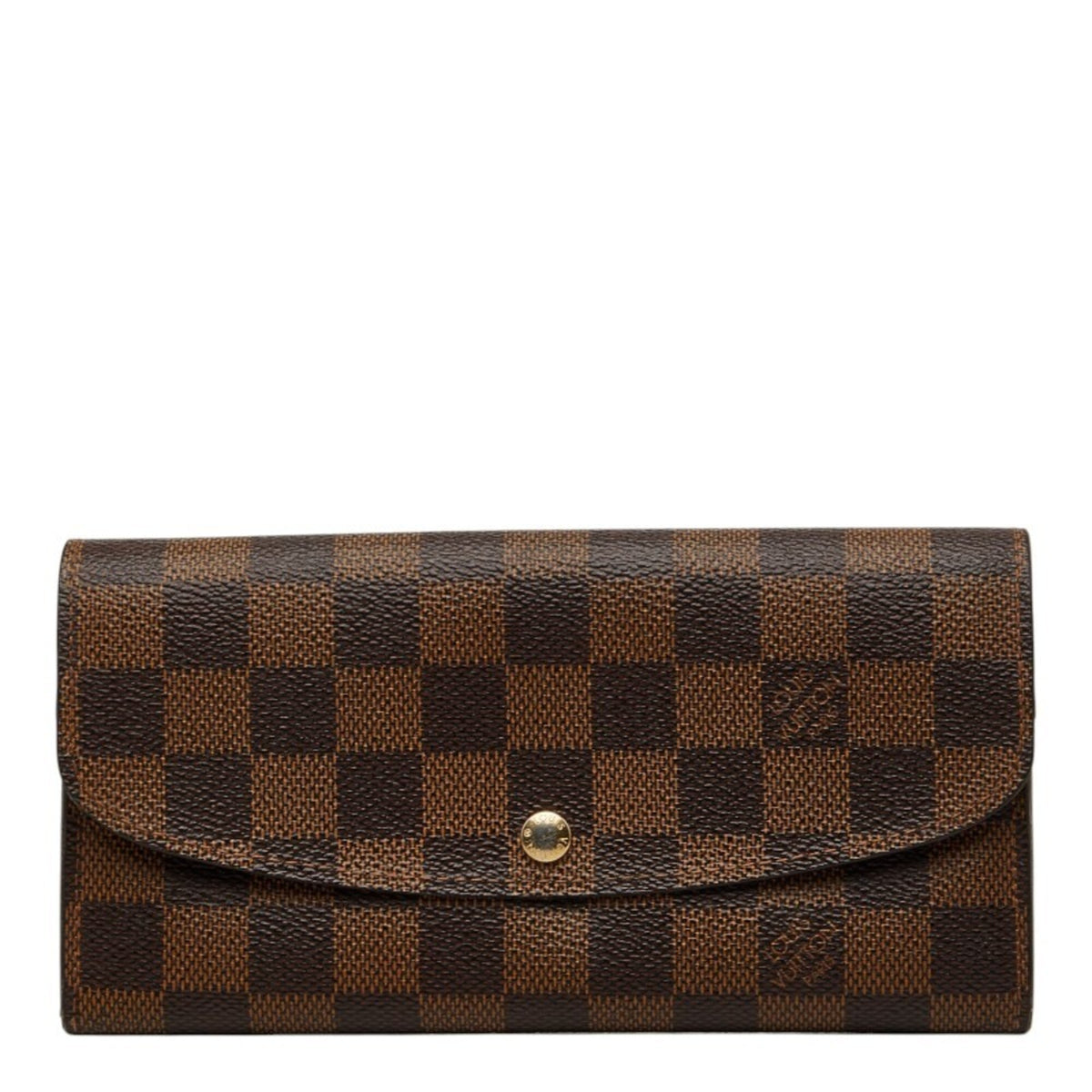 Louis Vuitton Brown Damier Canvas Pvc Coin Purse/Coin Case (Pre-Owned)