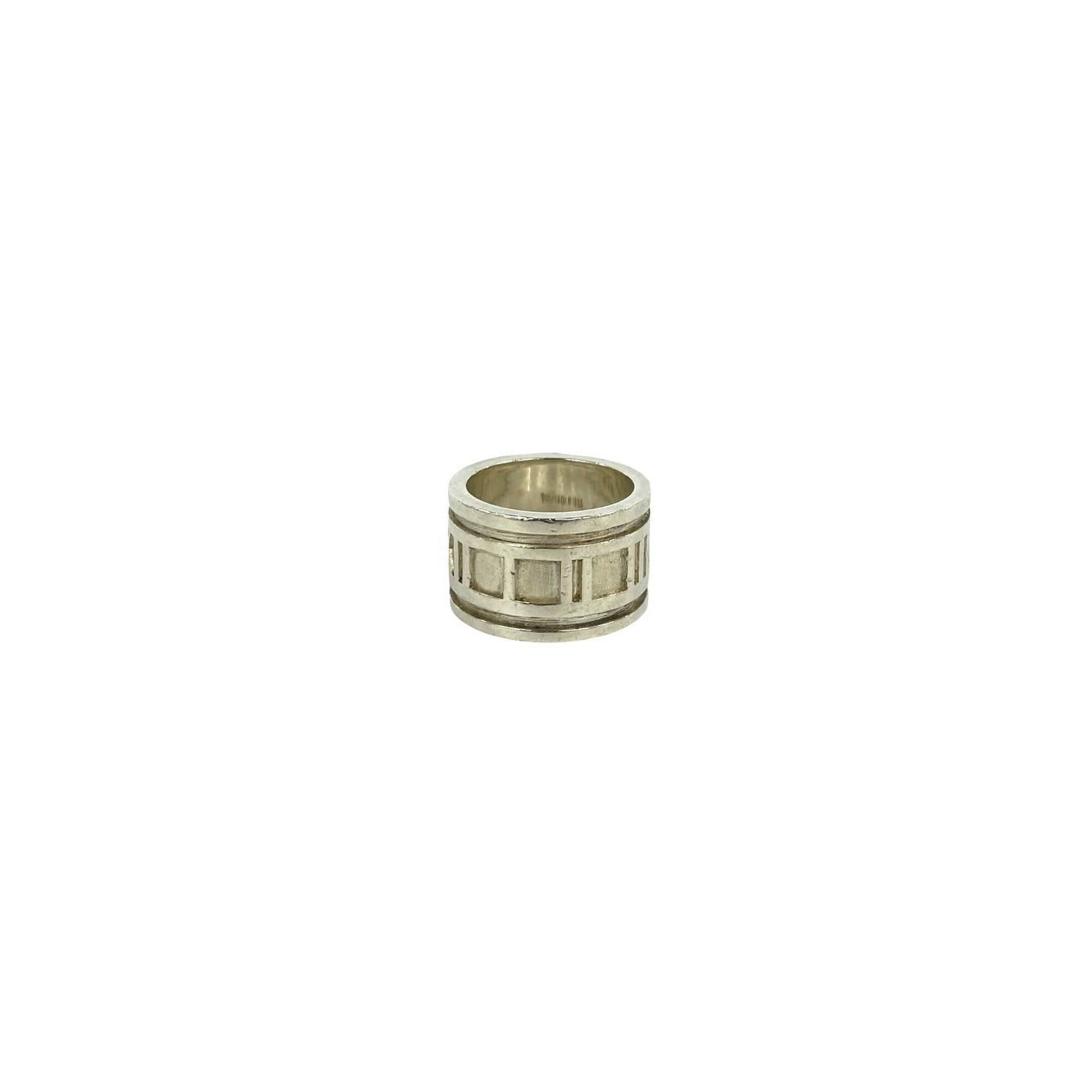 Tiffany Silver Silver 925 Band Ring (Pre-Owned)