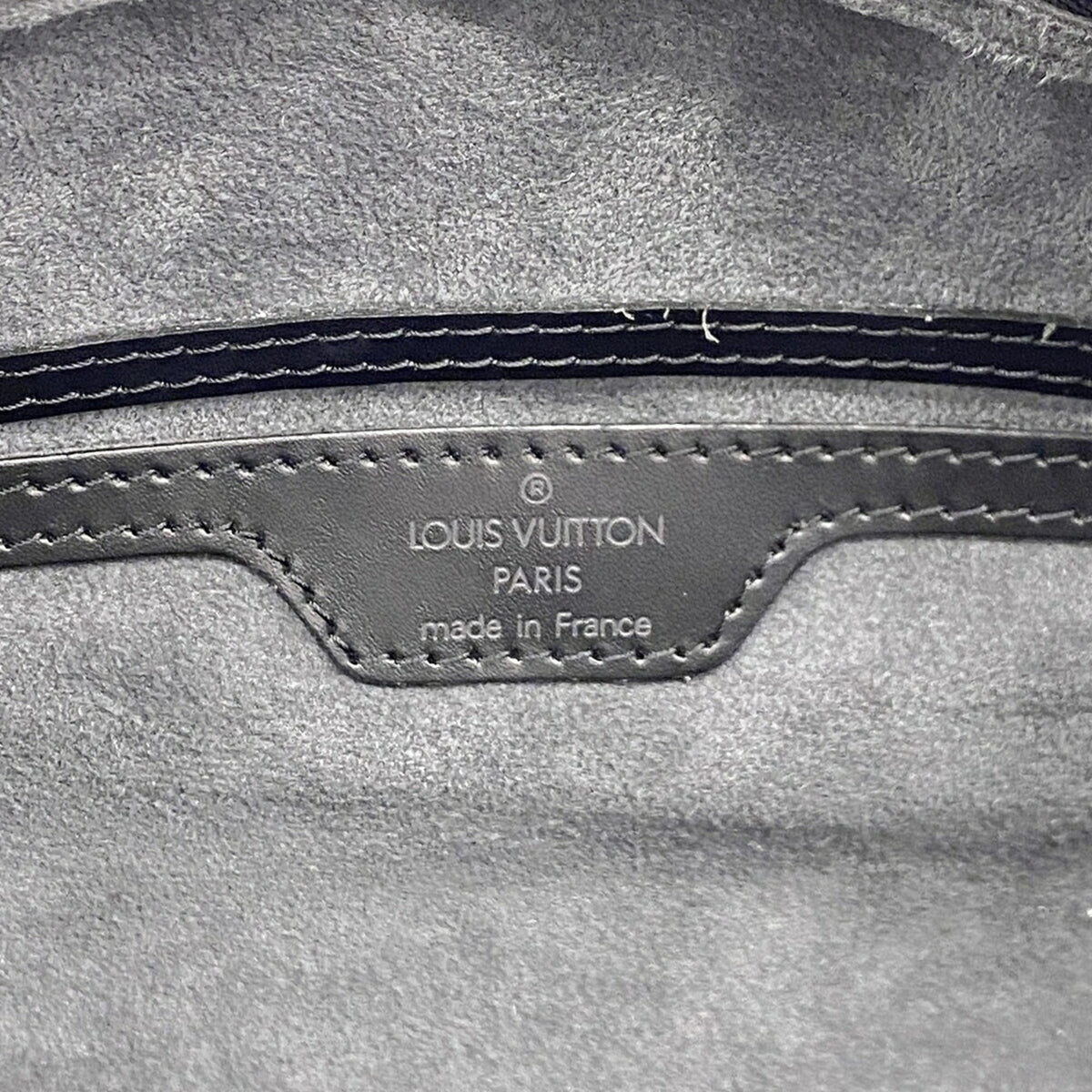 Louis Vuitton Noir Handbag (Pre-Owned)