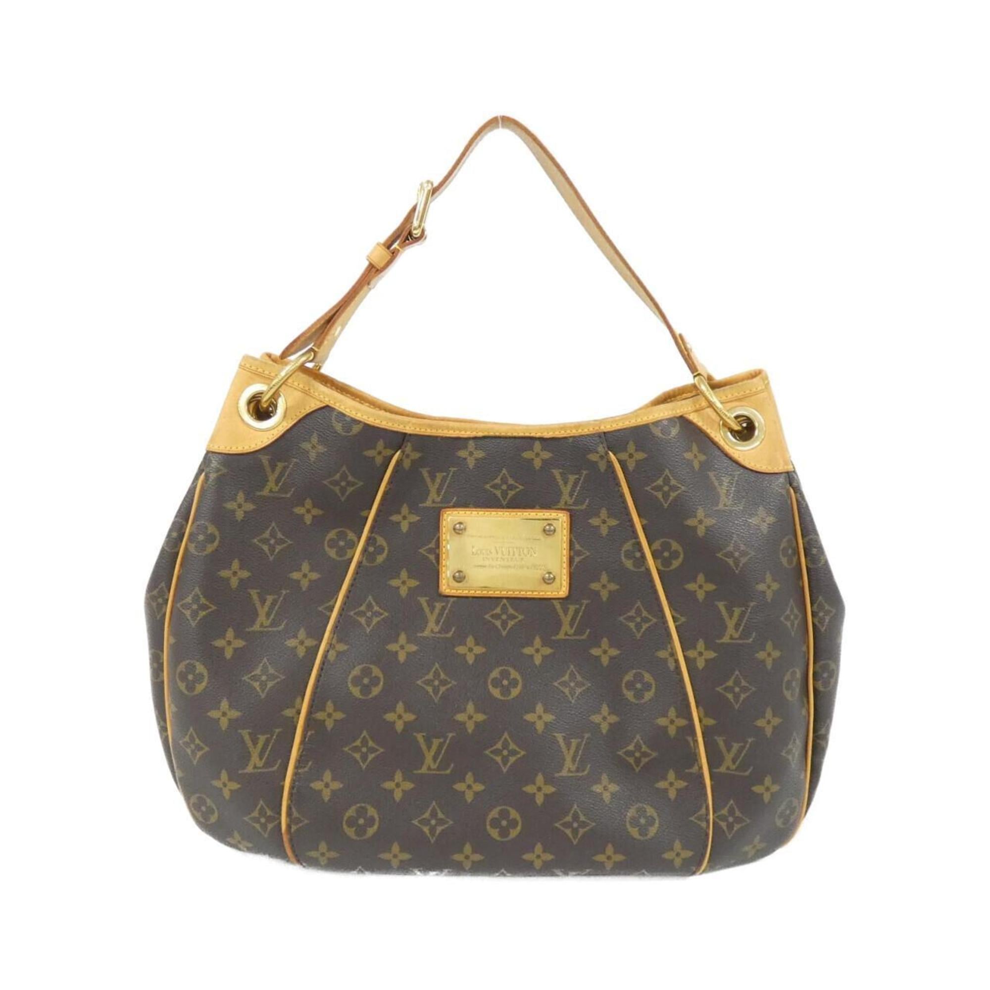 Louis Vuitton Monogram Marron Coated Canvas Shoulder Bag (Pre-Owned)
