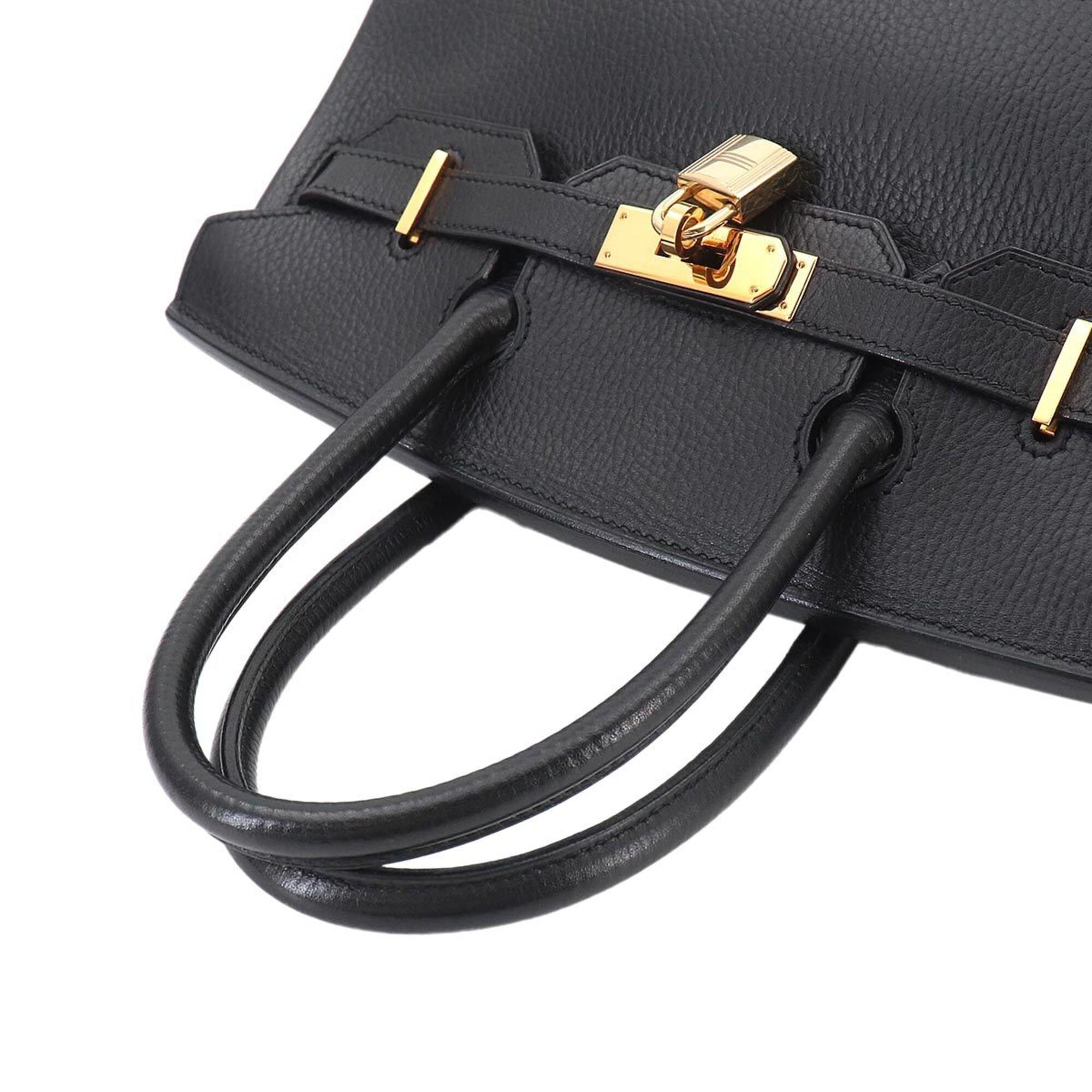 Hermes Black Ardennes Leather Handbag (Pre-Owned)