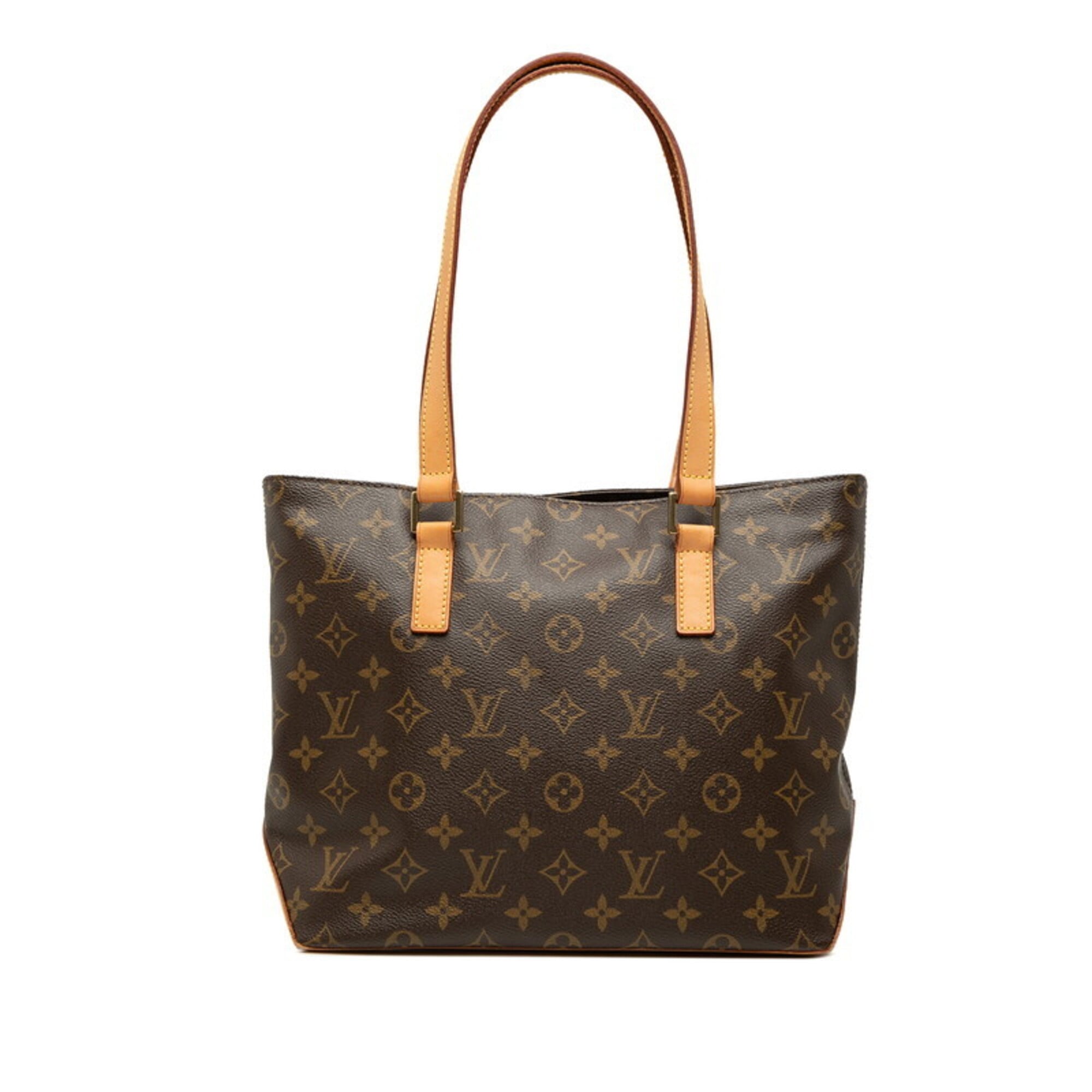 Louis Vuitton Brown Pvc Leather Tote Bag (Pre-Owned)