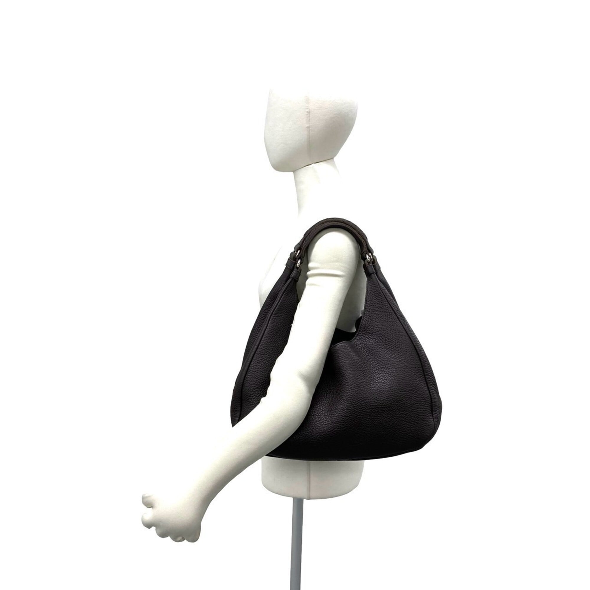 Bottega Veneta Brown Leather Handbag Tote Bag (Pre-Owned)