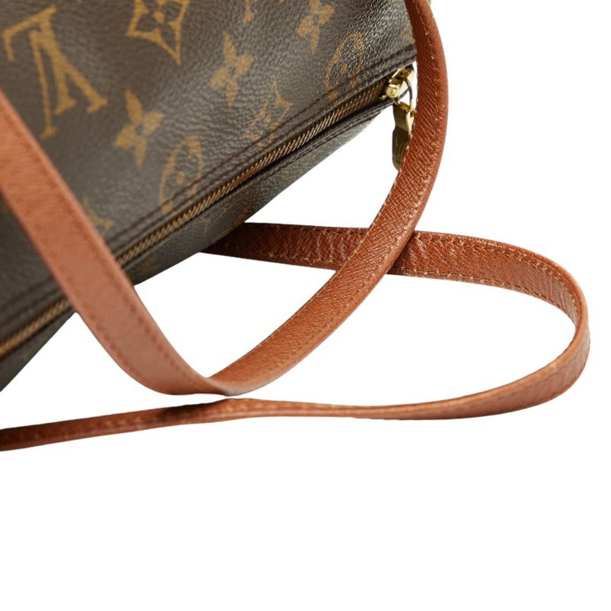 Louis Vuitton Monogram Brown Pvc Leather Handbag (Pre-Owned)