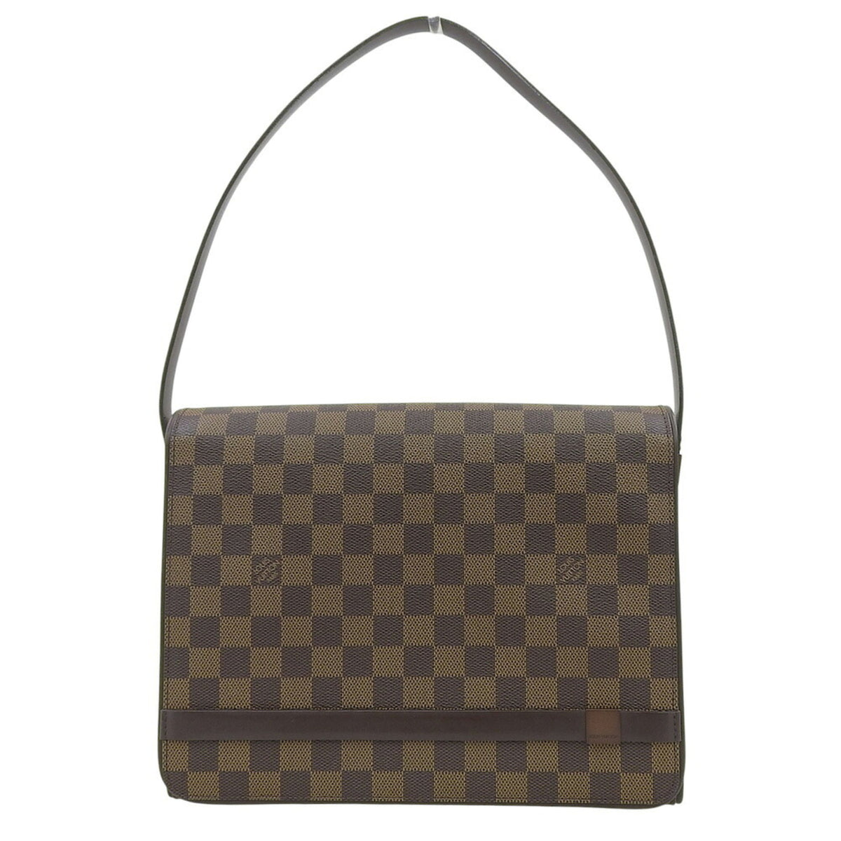 Louis Vuitton Ebene Pvc Shoulder Bag (Pre-Owned)
