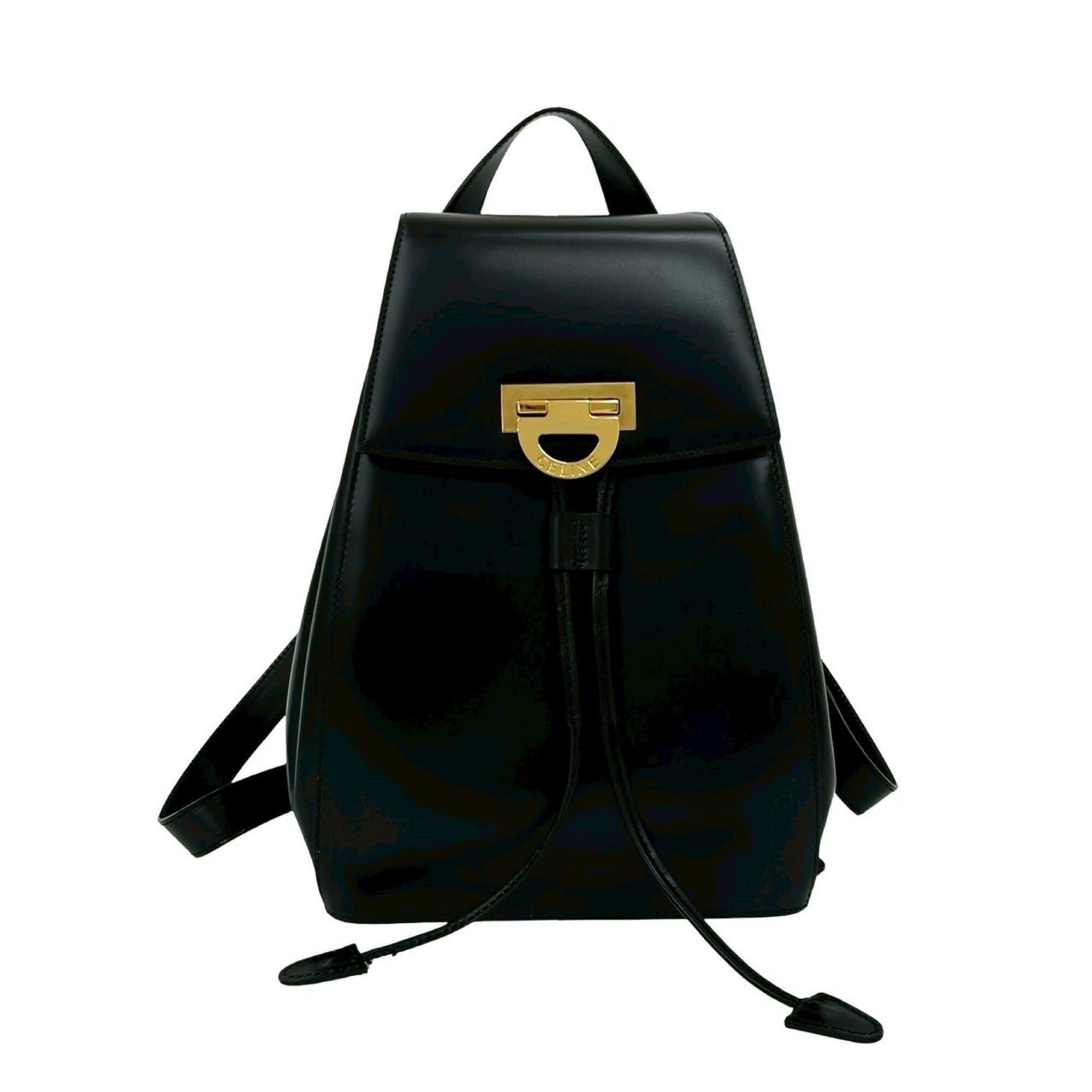 Celine Black Leather Backpack (Pre-Owned)