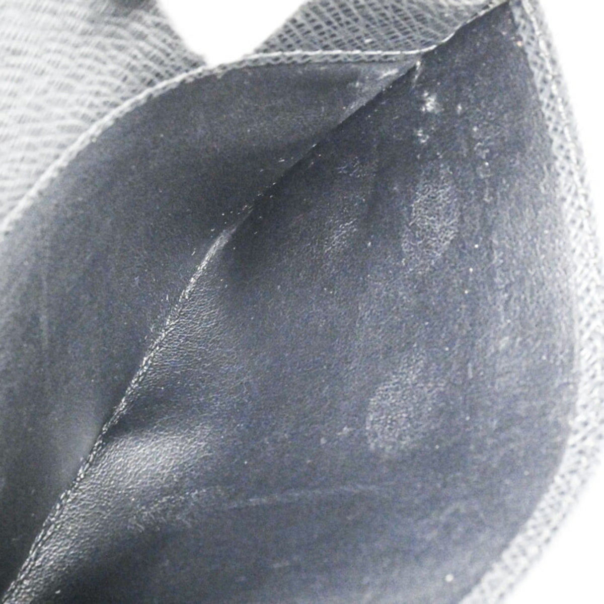 Louis Vuitton Ardoise Black Taiga Leather Clutch Bag (Pre-Owned)