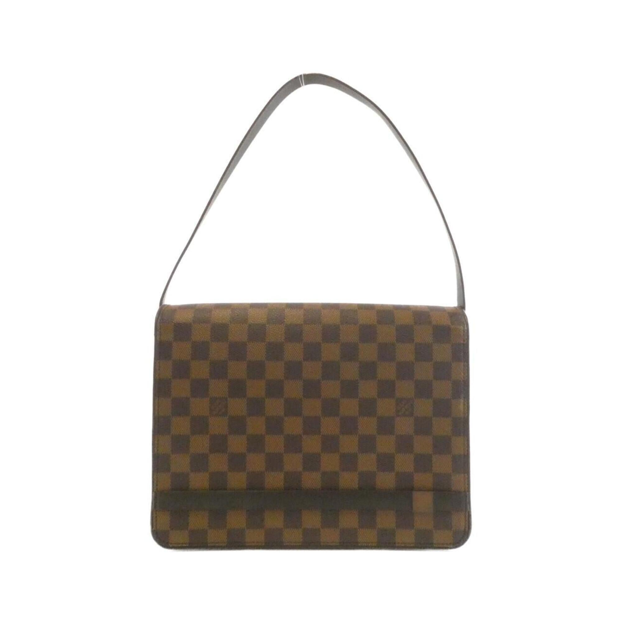 Louis Vuitton Ebene Coated Canvas Shoulder Bag (Pre-Owned)