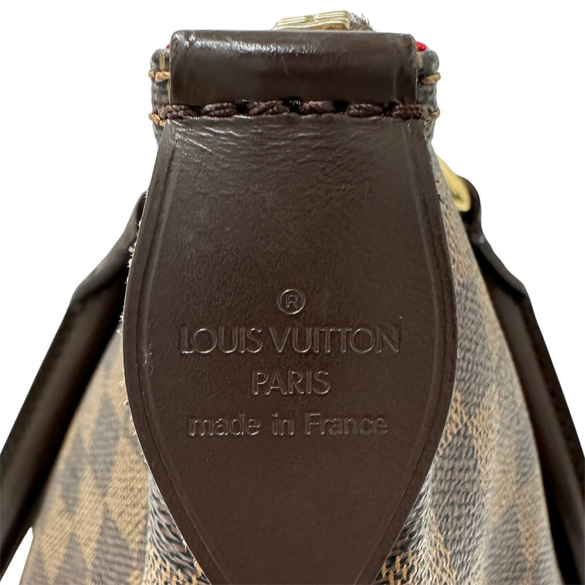 Louis Vuitton Brown Ebene Damier Canvas Handbag Tote Bag (Pre-Owned)