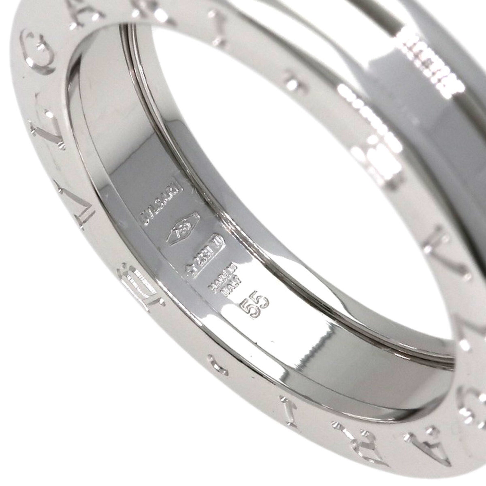 Bvlgari White Gold (18K) Band Ring (Pre-Owned)