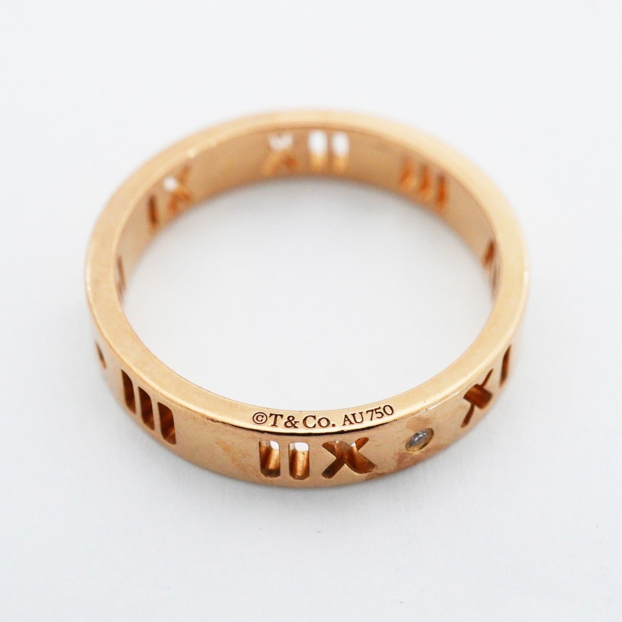 Tiffany Pink Gold (18K) Band Ring (Pre-Owned)