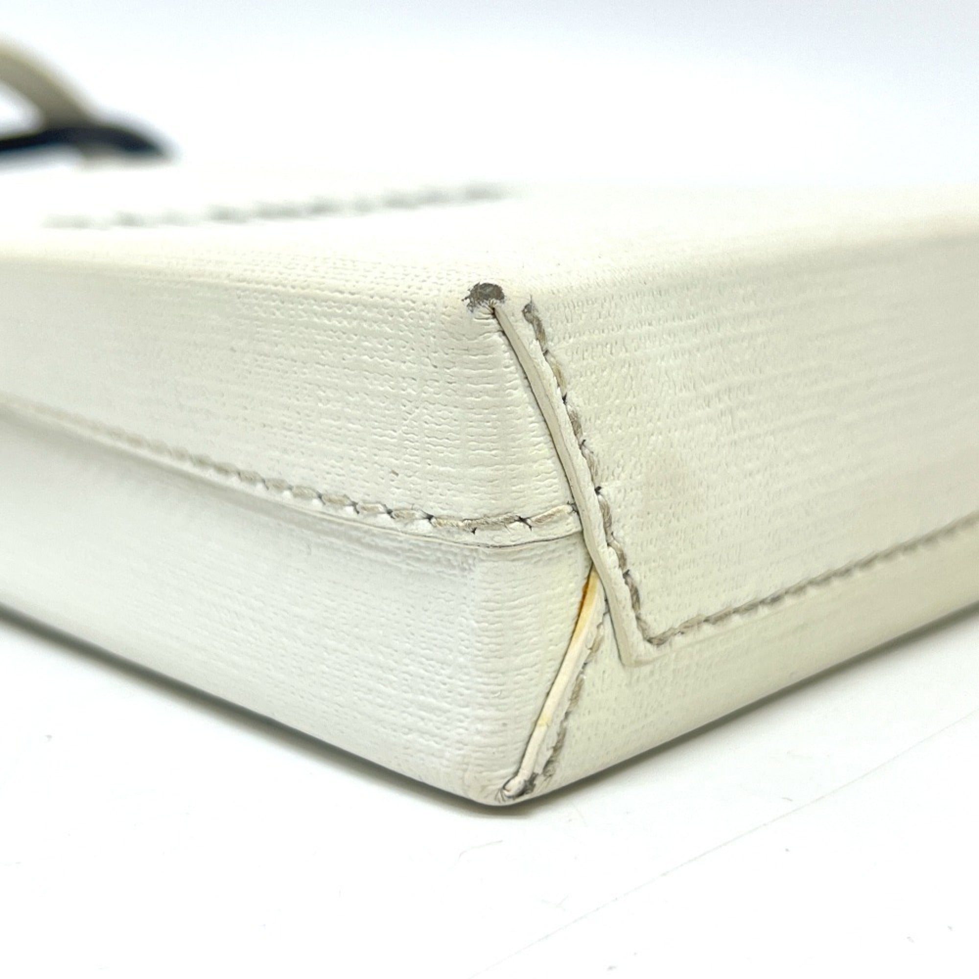 Balenciaga White Leather Tote Bag (Pre-Owned)
