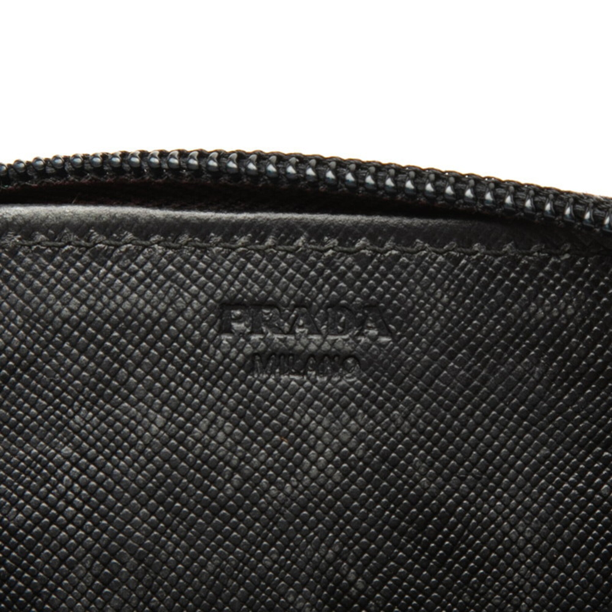 Prada Black Nylon Coin Purse/Coin Case (Pre-Owned)