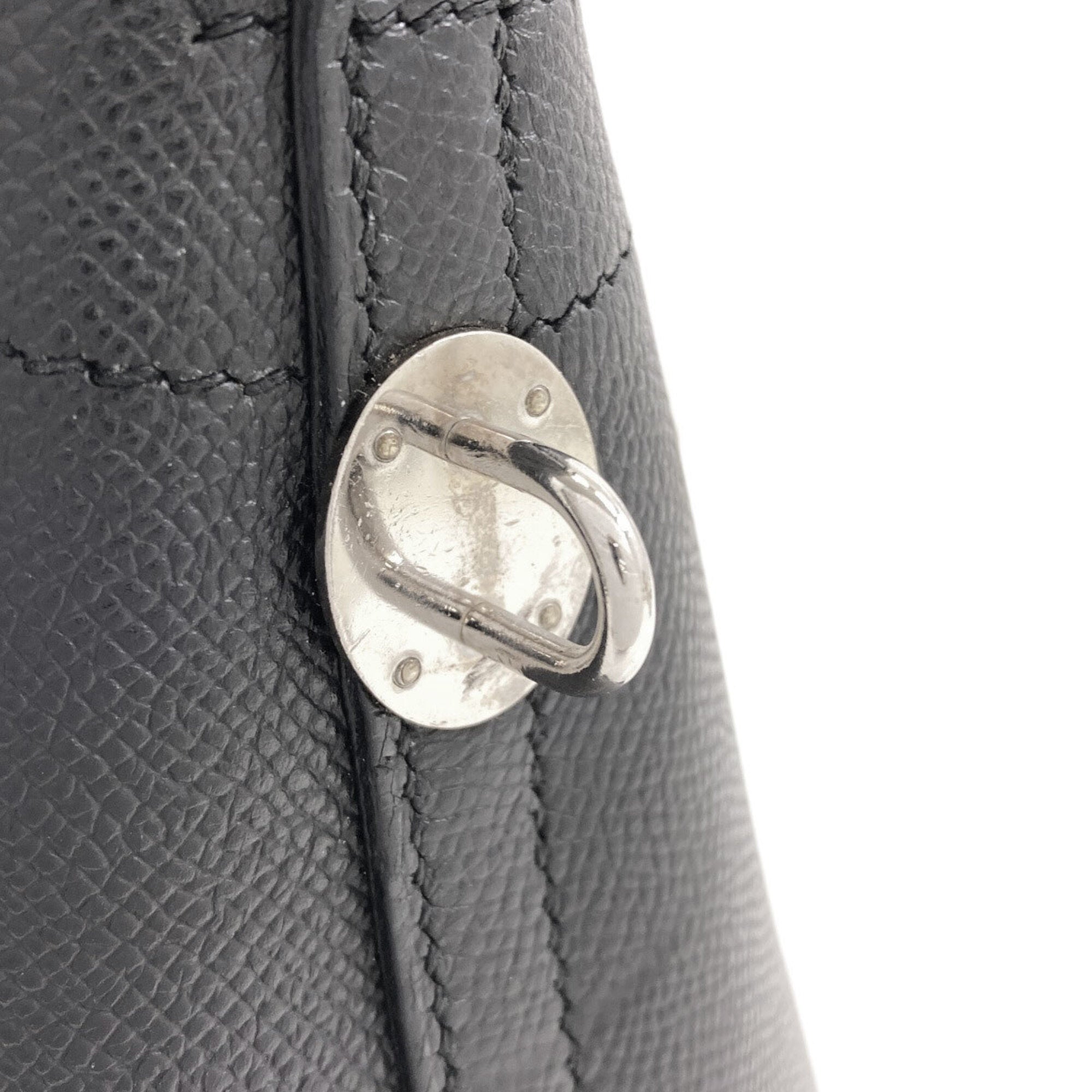 Hermes Black Epsom Leather Handbag (Pre-Owned)
