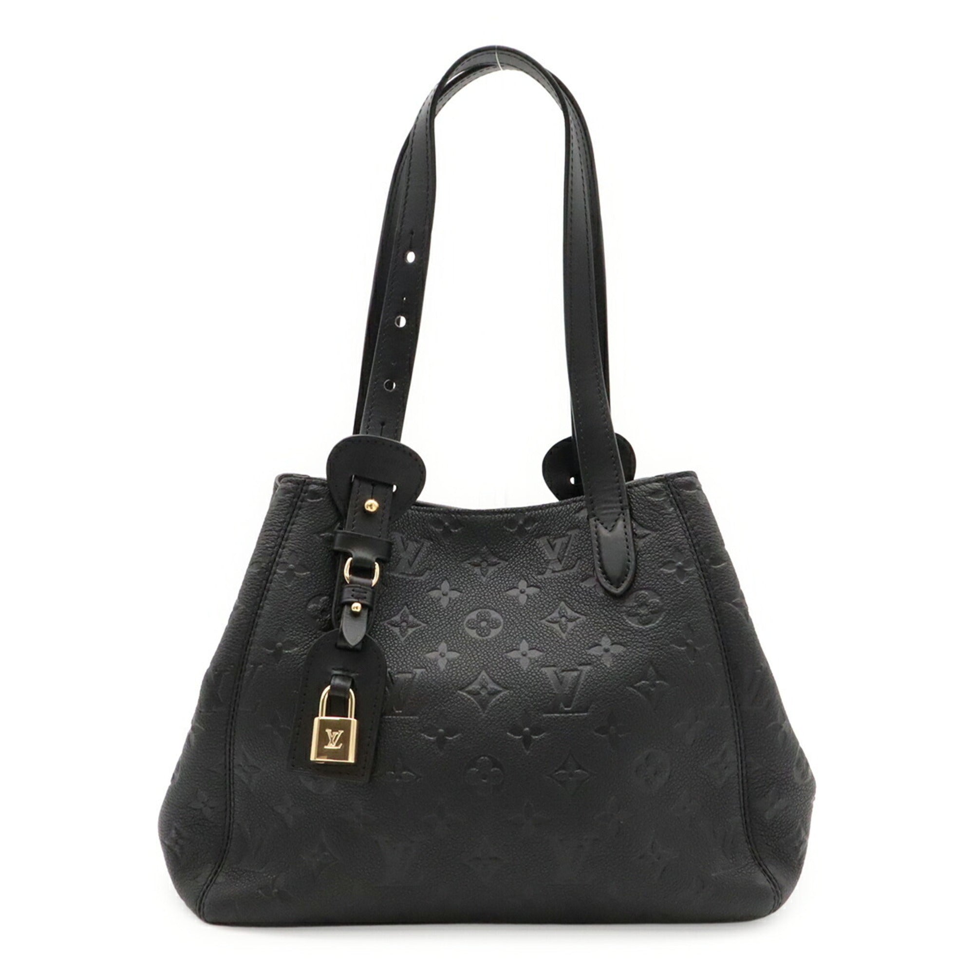 Louis Vuitton Black Monogram Noir Monogram Empreinte Shoulder Bag Tote Bag (Pre-Owned)