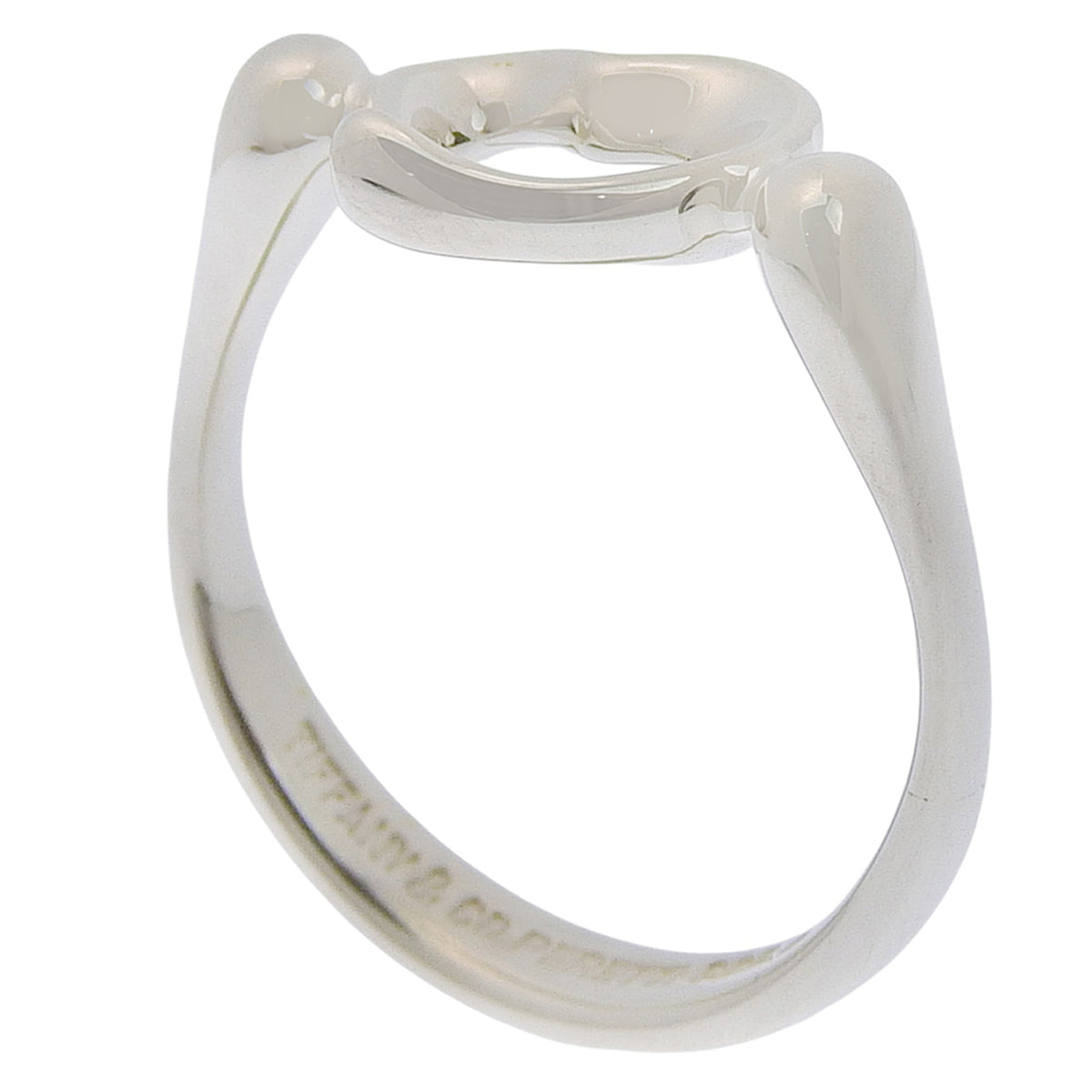 Tiffany Silver Silver 925 Band Ring (Pre-Owned)