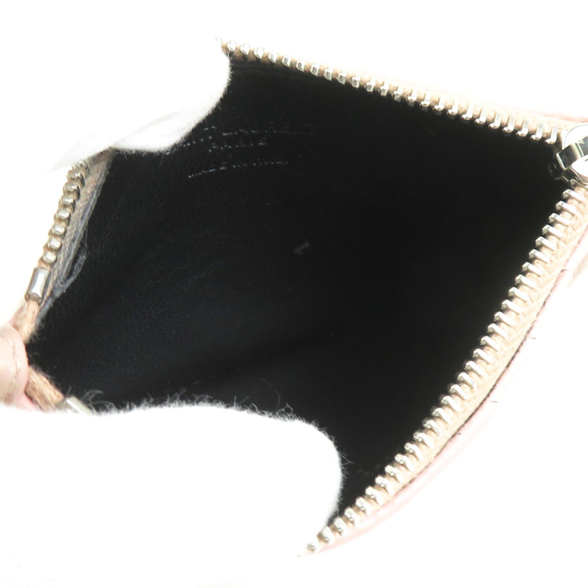 Yves Saint Laurent Pink Leather Coin Purse/Coin Case (Pre-Owned)