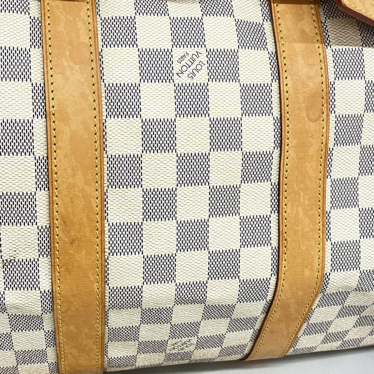 Louis Vuitton White Boston Bag (Pre-Owned)