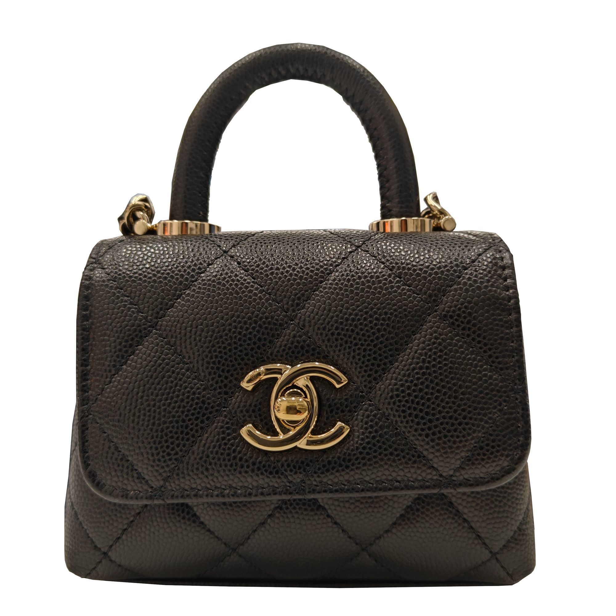 Chanel Black Caviar Leather Backpack (Pre-Owned)