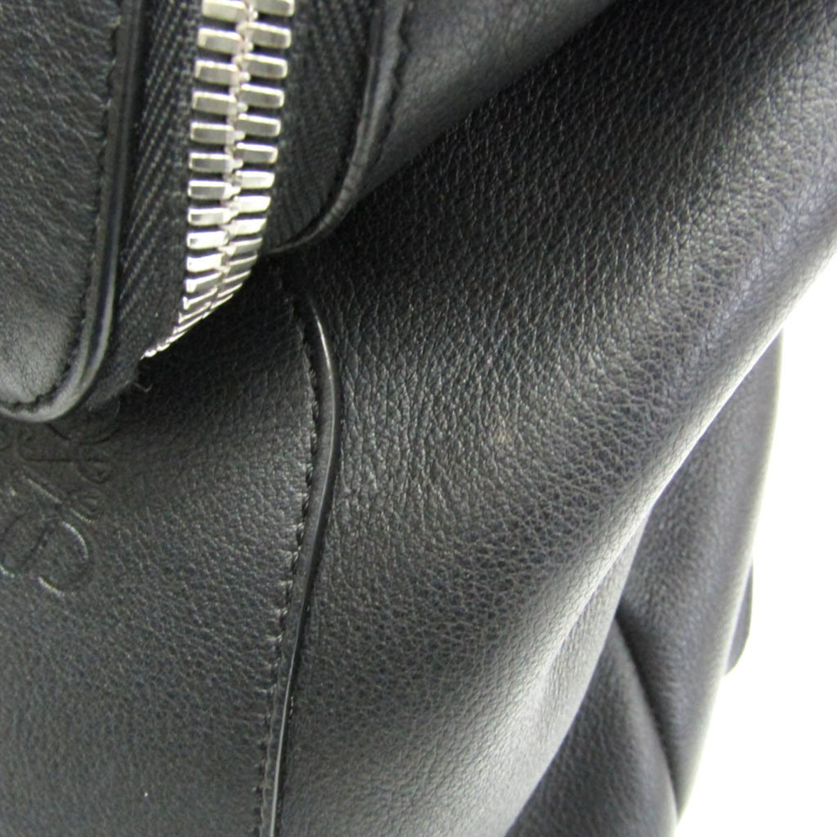 Loewe Black Leather Backpack (Pre-Owned)
