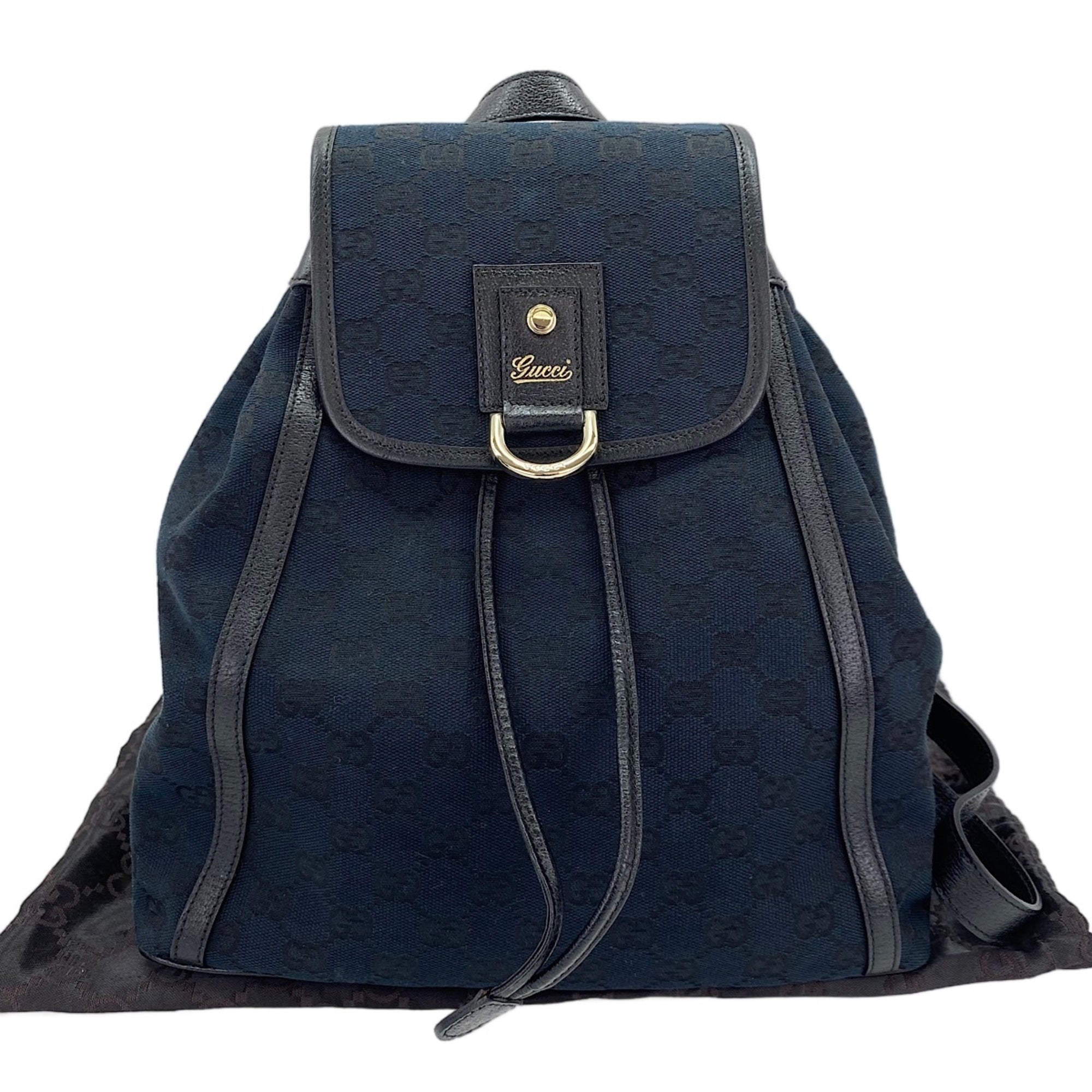Gucci Navy Backpack (Pre-Owned)
