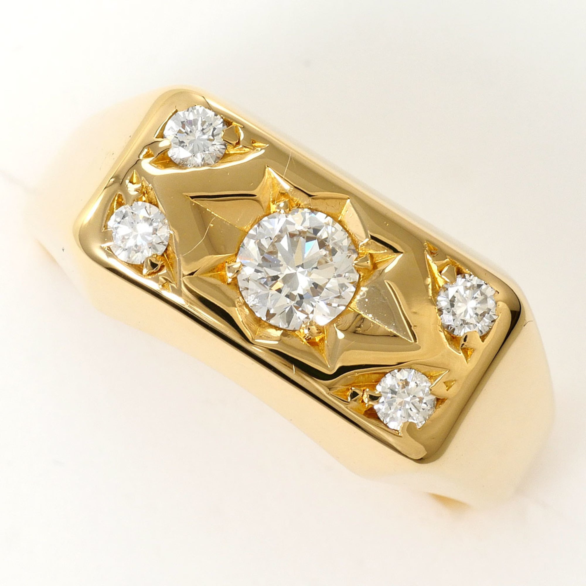 Unbranded Yellow Gold Yellow Gold (18K) Band Ring (Pre-Owned)