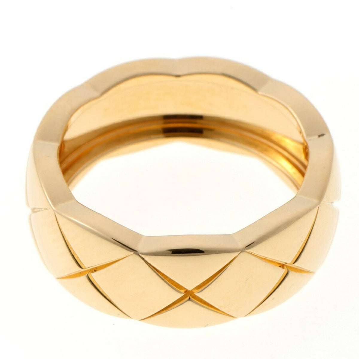 Chanel Yellow Gold Yellow Gold (18K) Band Ring (Pre-Owned)