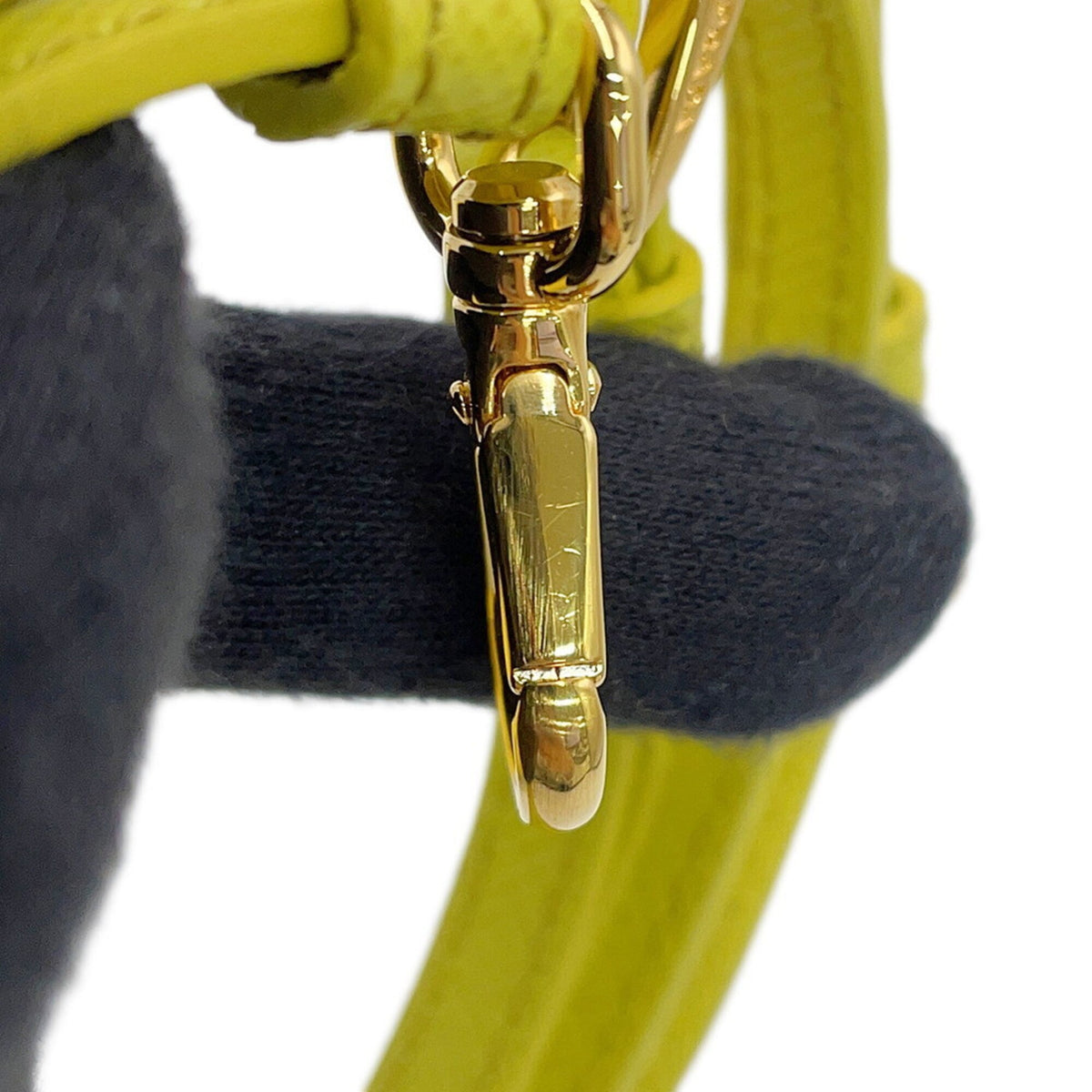 Prada Yellow Nylon Handbag (Pre-Owned)