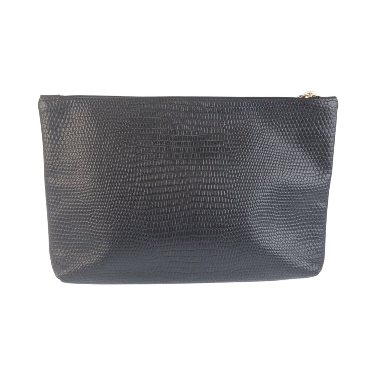 Alexander Mcqueen Black Leather Clutch Bag (Pre-Owned)