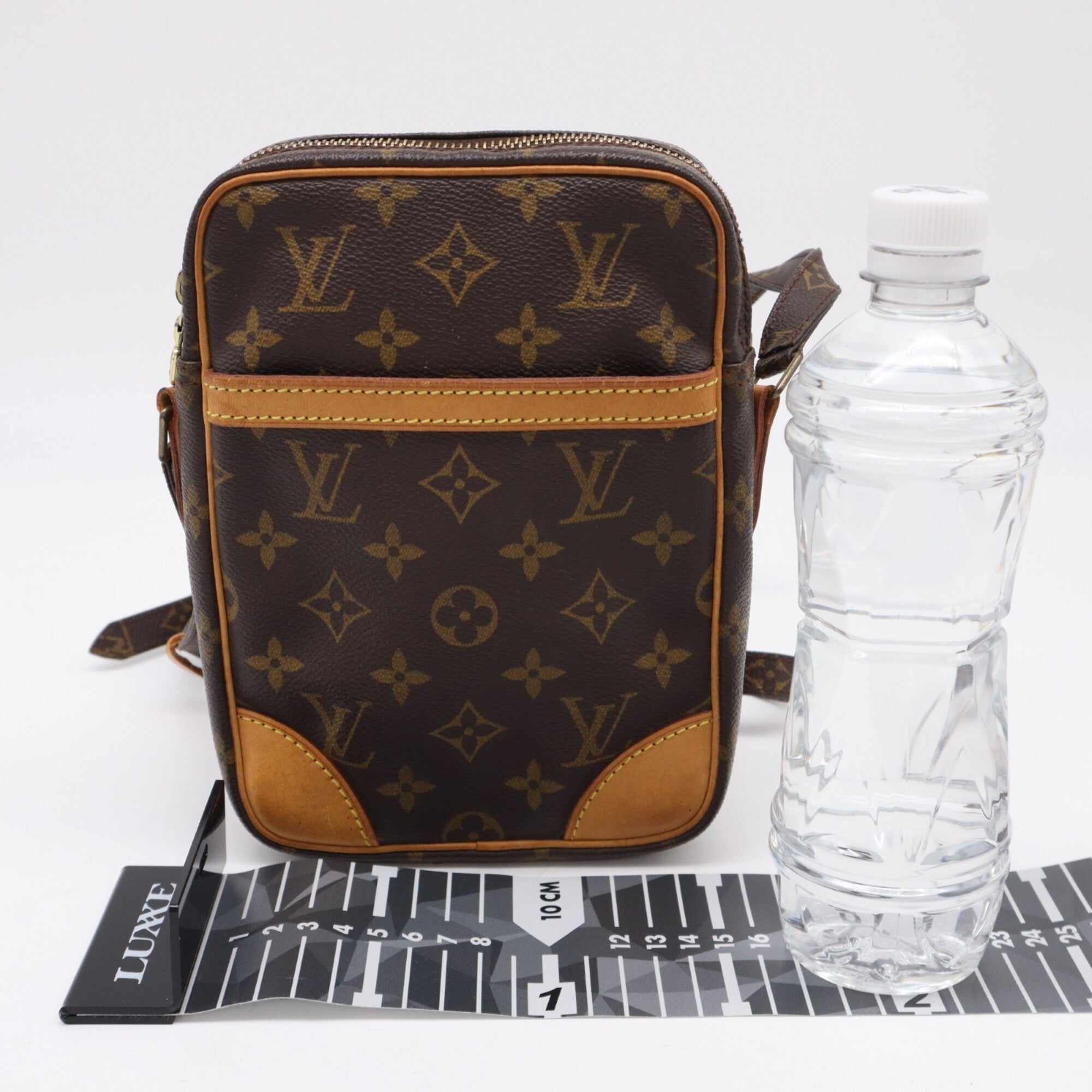 Louis Vuitton Monogram Beige Brown Shoulder Bag (Pre-Owned)