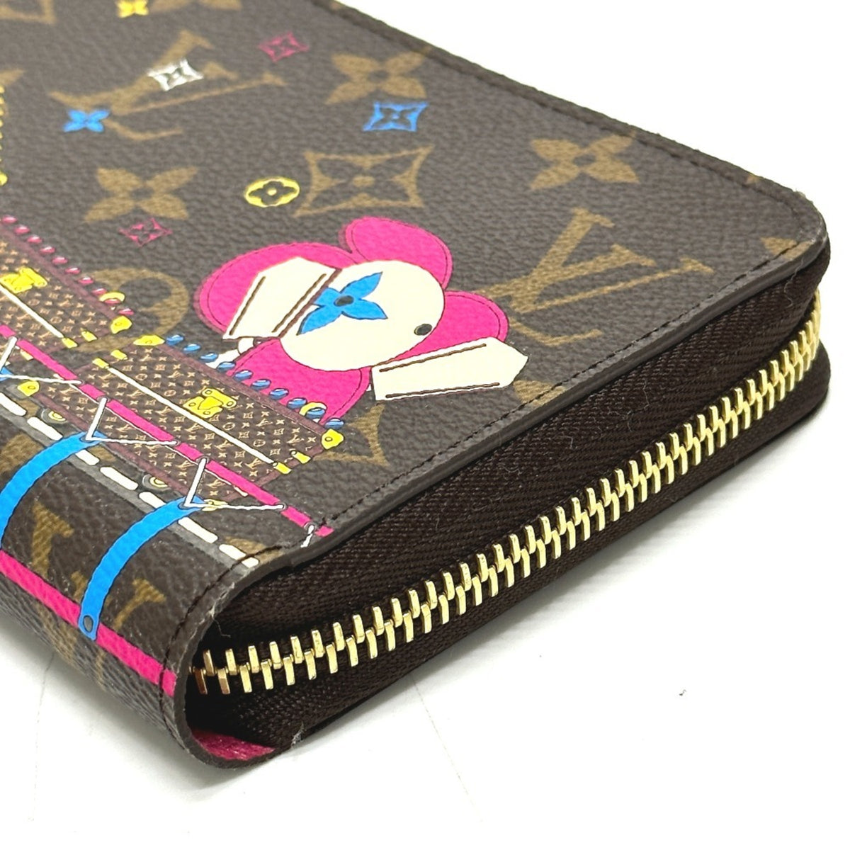 Louis Vuitton Monogram Brown Monogram Long Wallet (Bi-Fold) (Pre-Owned)