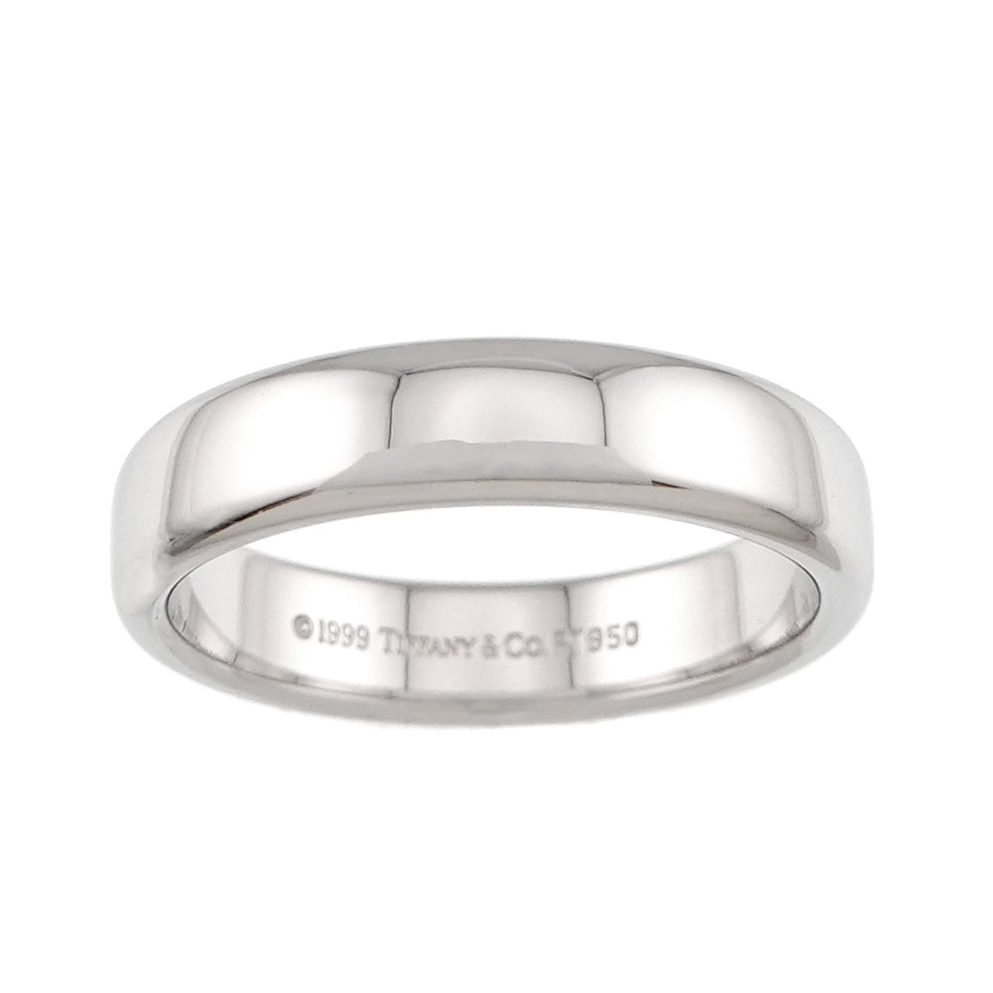 Tiffany Platinum 950 Band Ring (Pre-Owned)