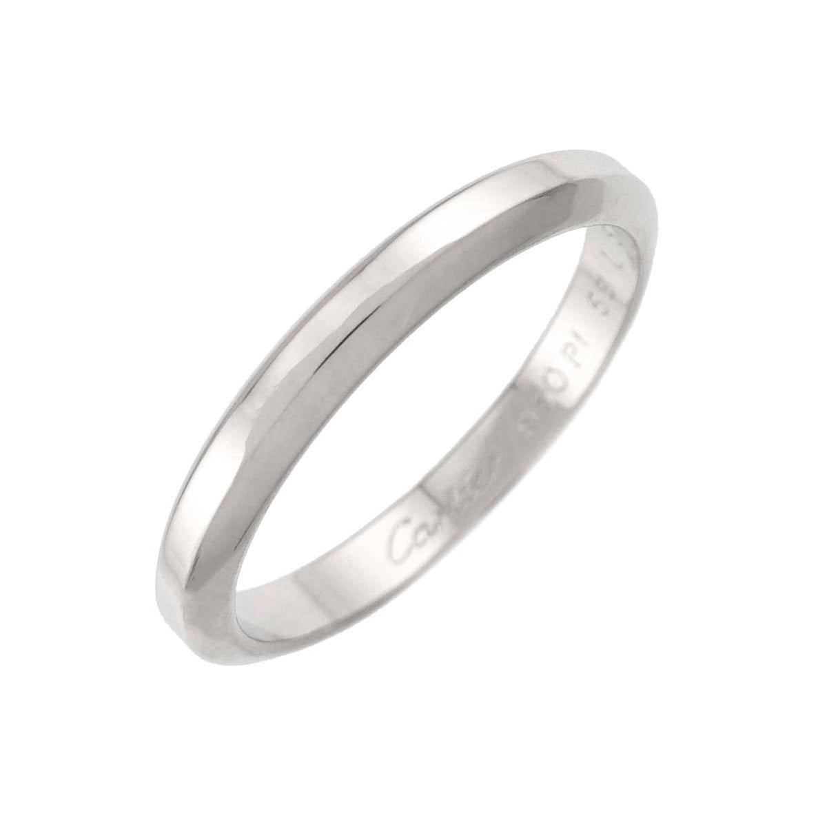 Cartier Platinum 950 Band Ring (Pre-Owned)